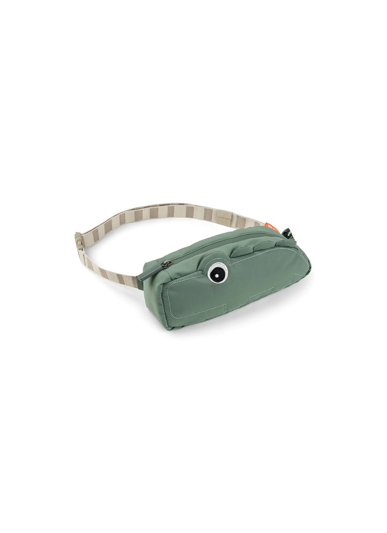KID'S CROSS-OVER BAG CROCO GREEN