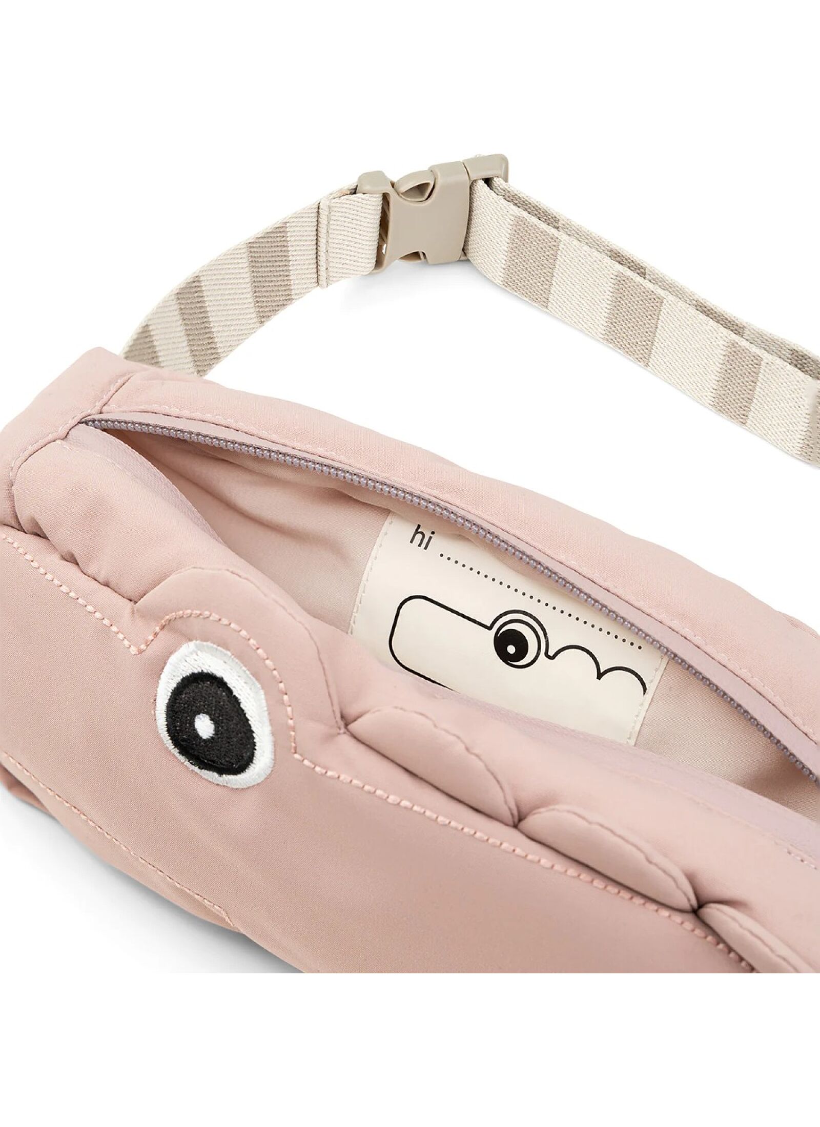 KID'S CROSS-OVER BAG CROCO POWDER