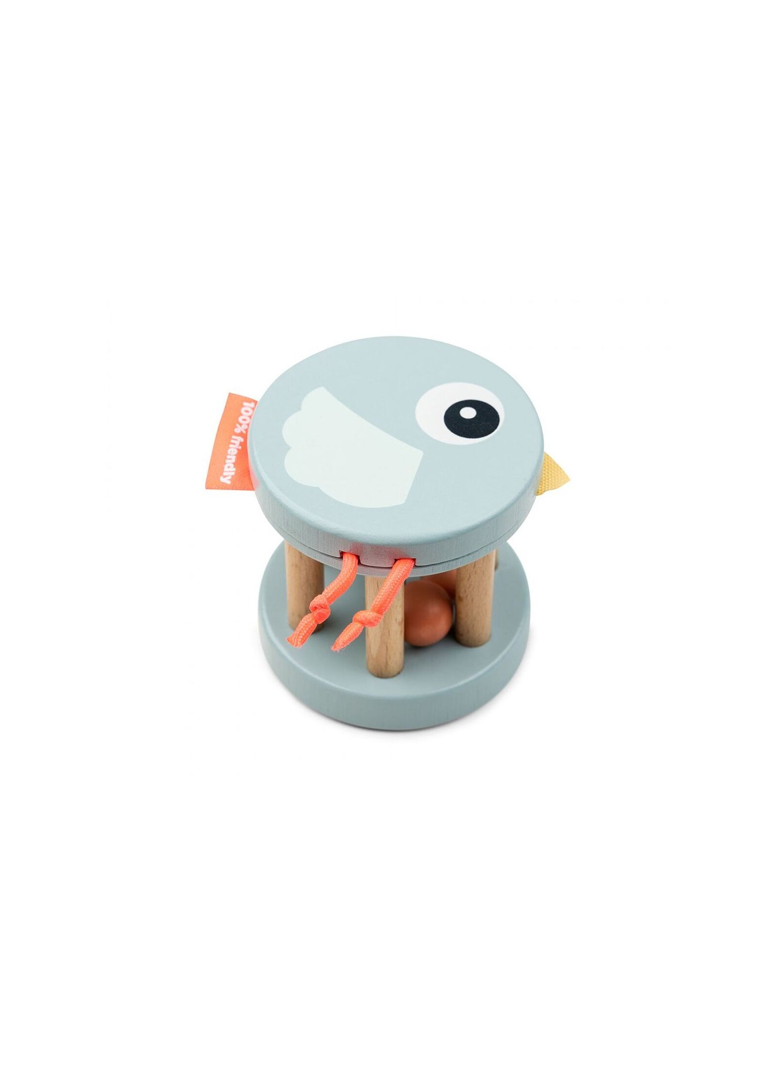 WOODEN ACTIVITY TOY BIRDEE BLUE