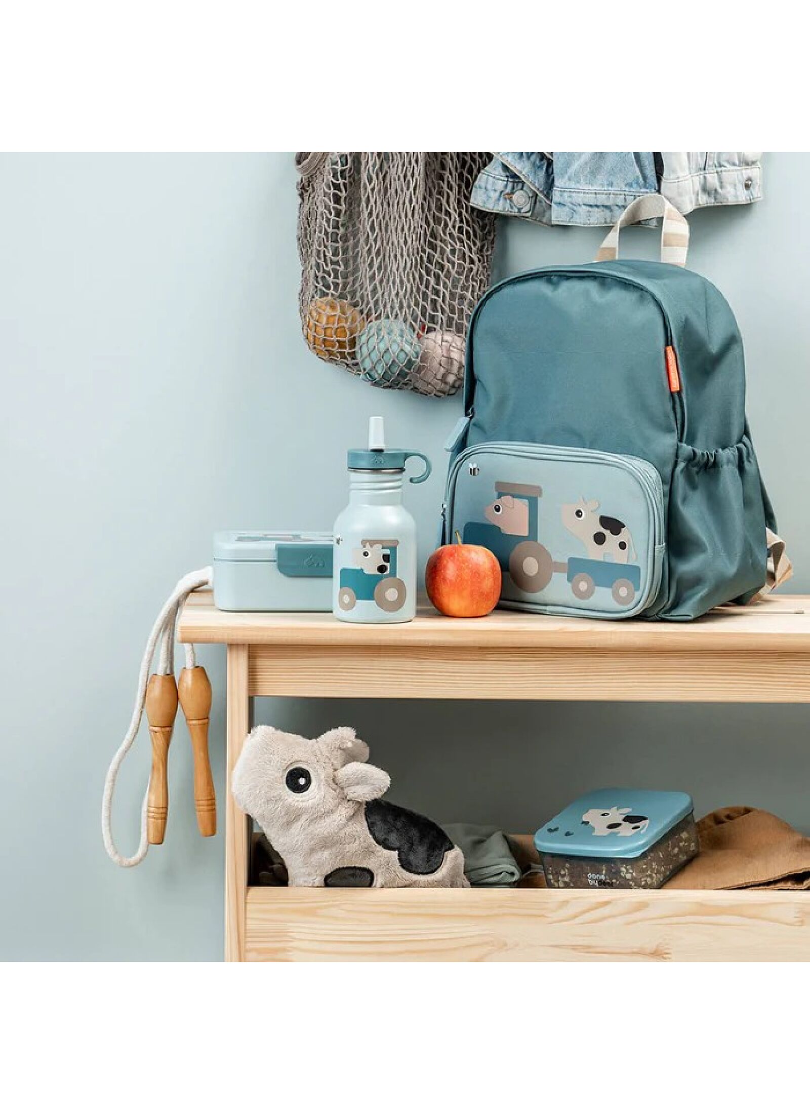 BOTTLE TINY FARM BLUE