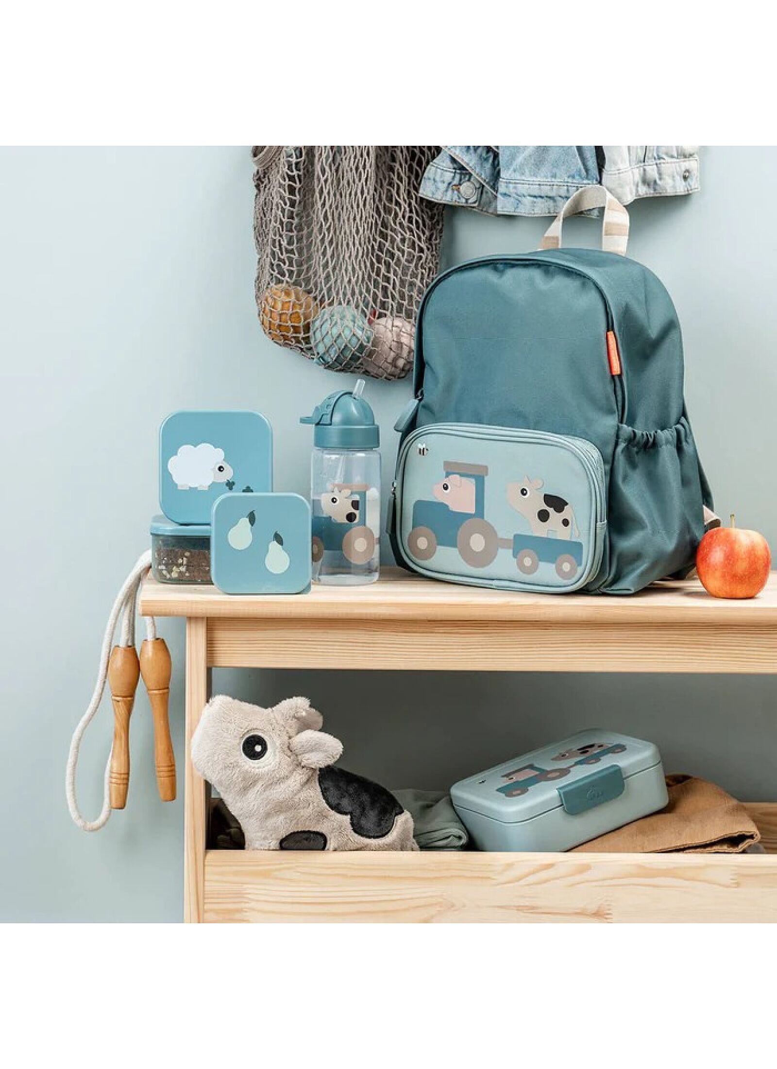 BOTTLE TINY FARM BLUE