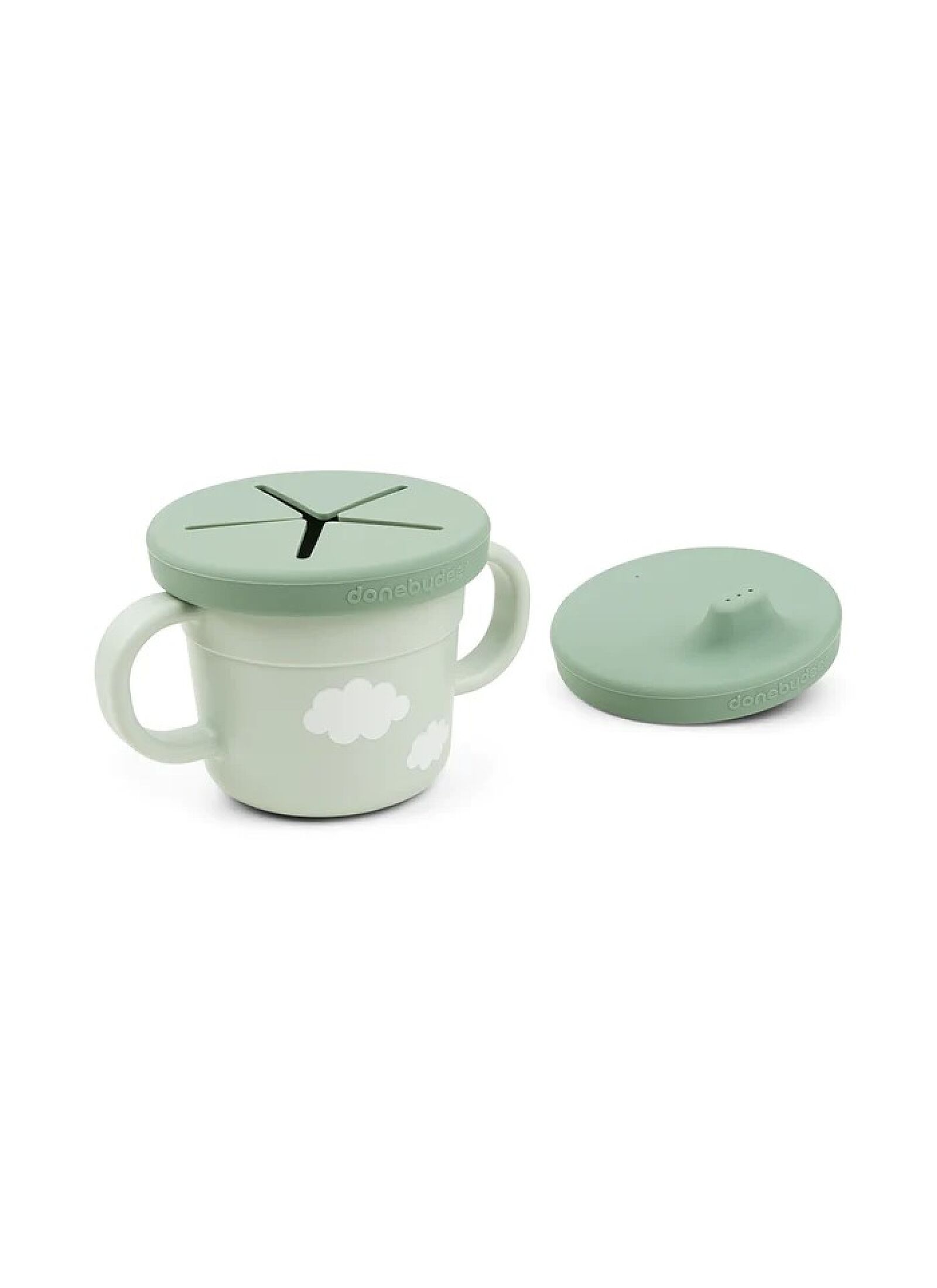 SPOUT/SNACK CUP CROCO GREEN