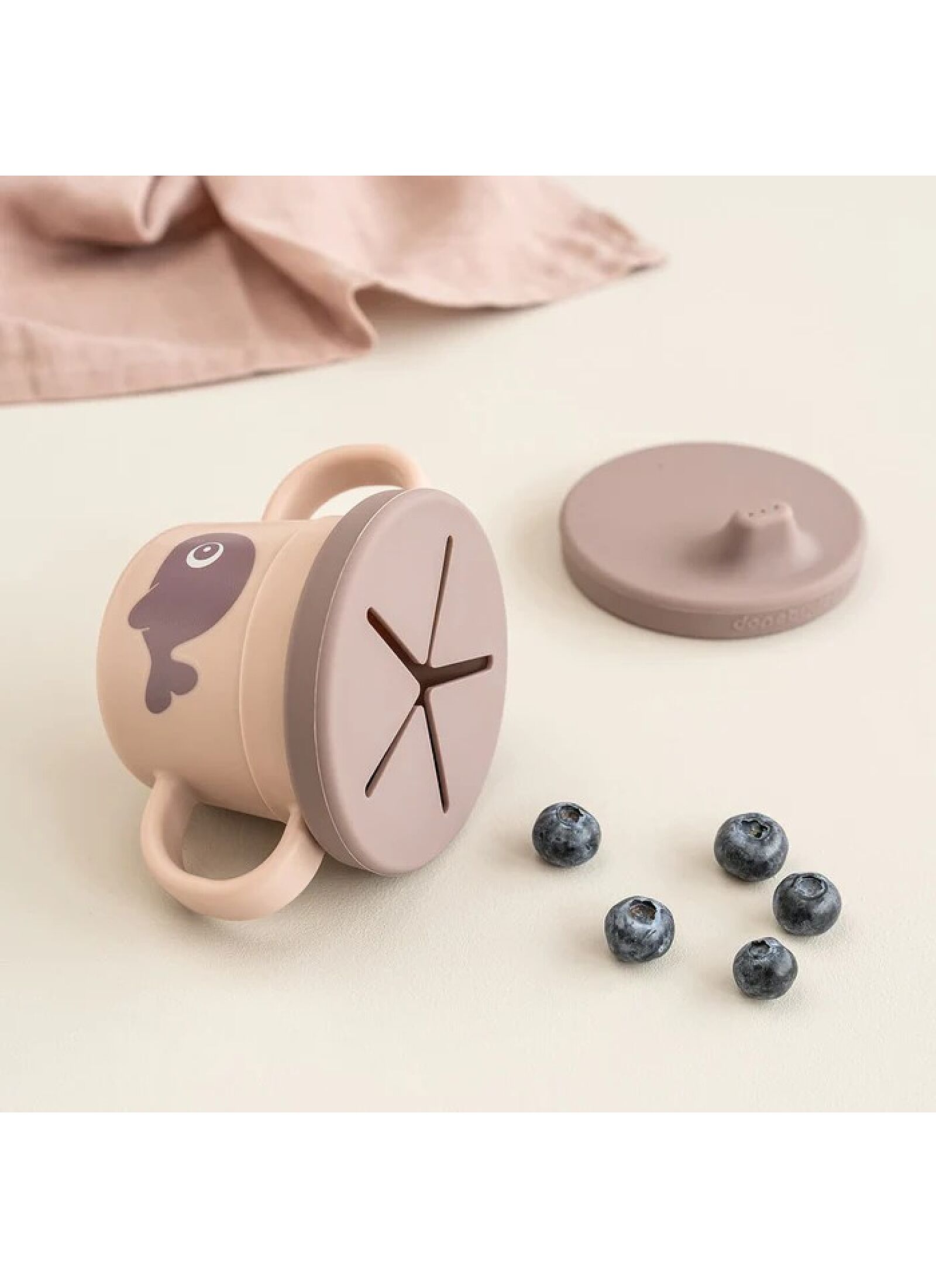 SPOUT/SNACK CUP WALLY POWDER