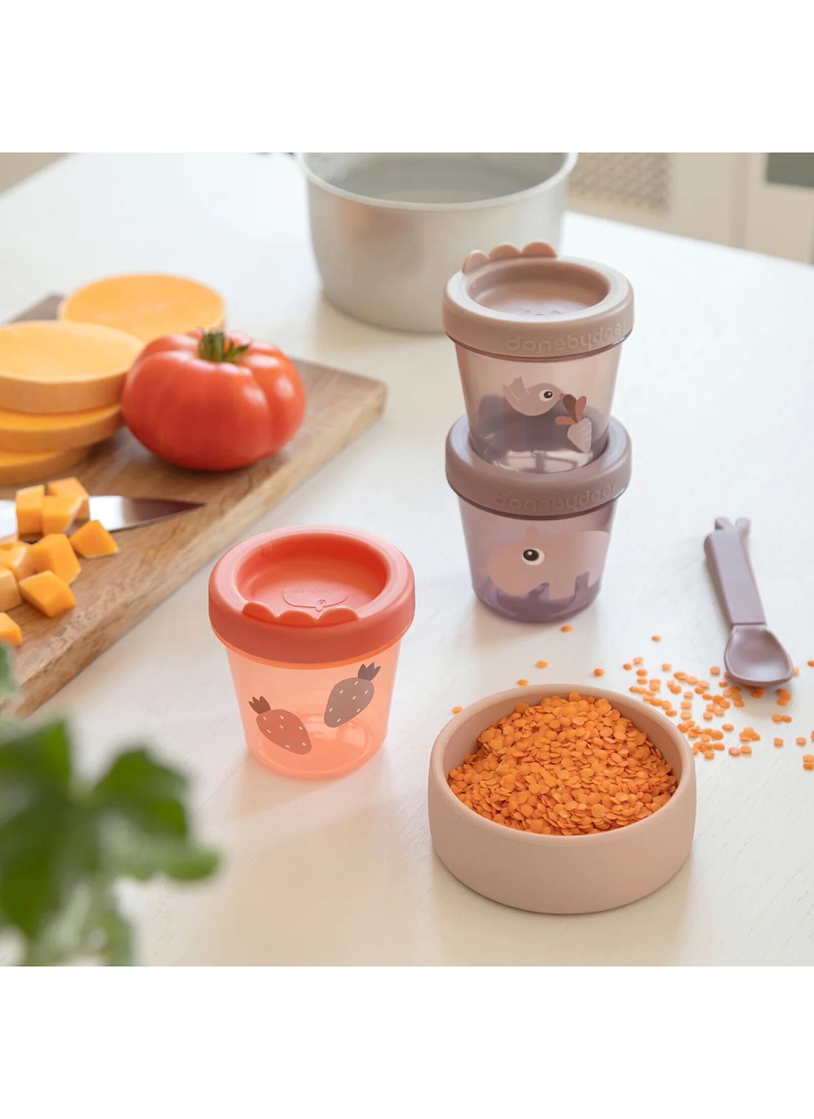 SNACK BOX SET 3PCS OZZO POWDER