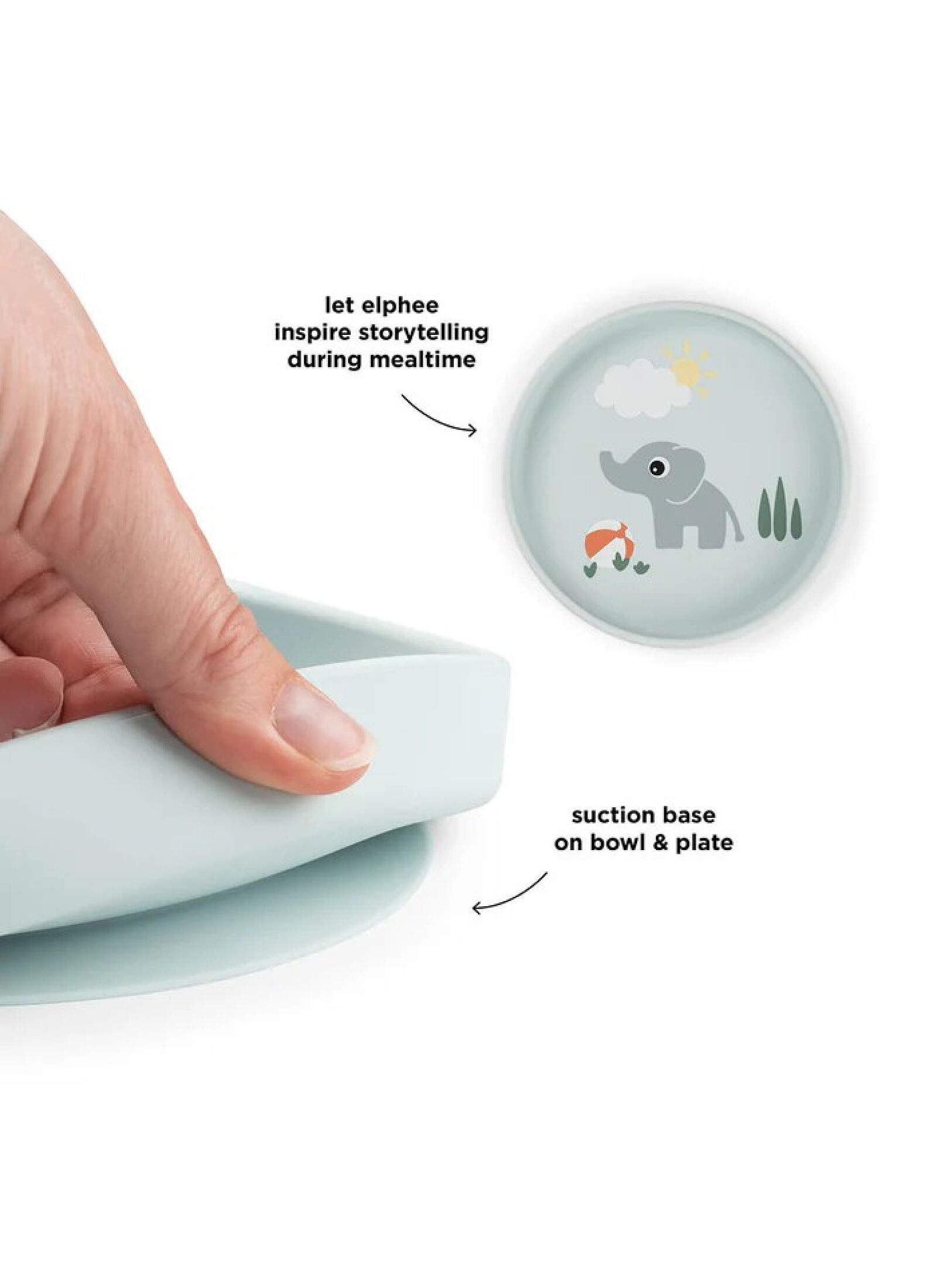 PLATE FOODIE PLAYGROUND BLUE