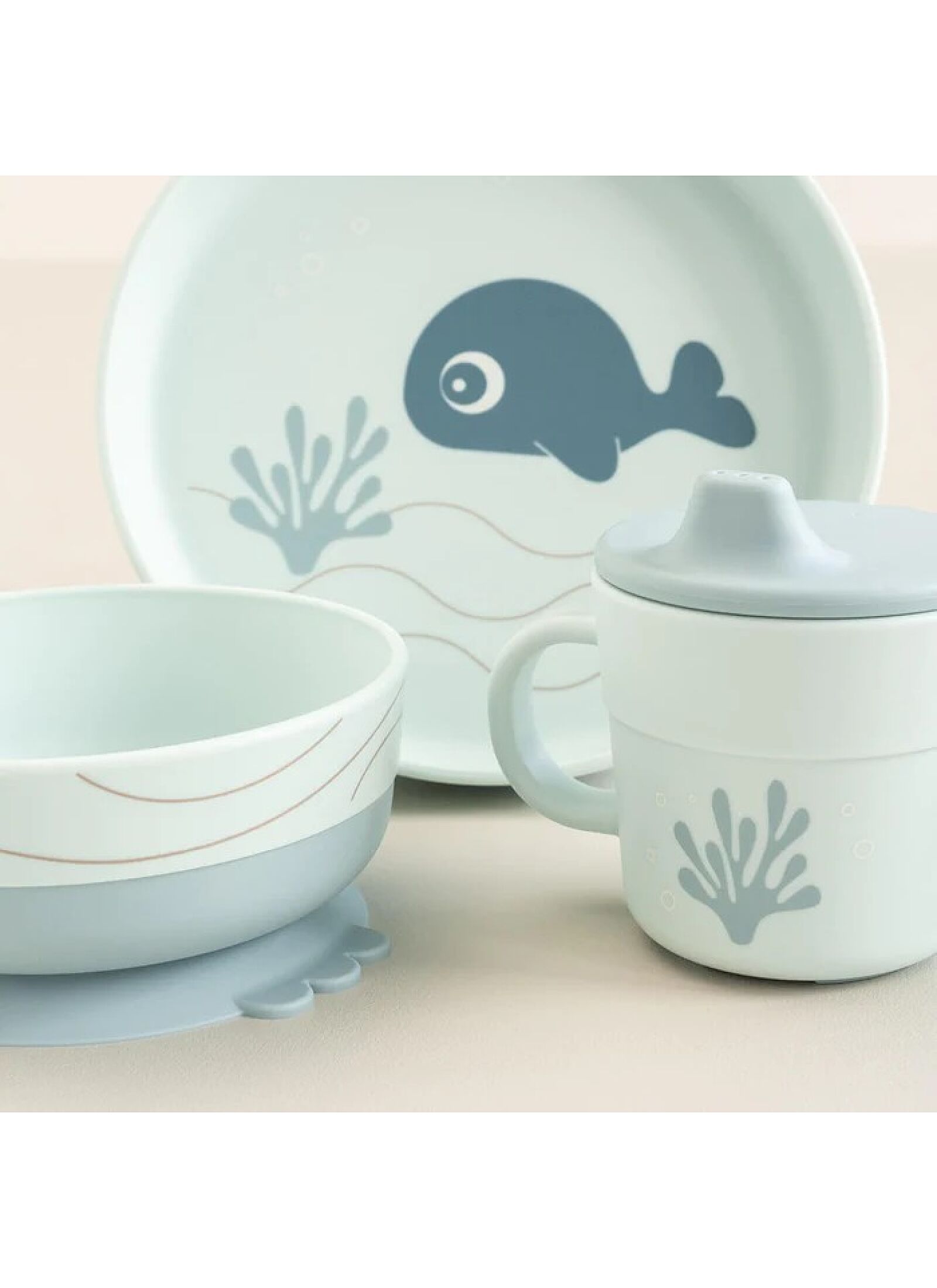 DINNER SET WALLY BLUE