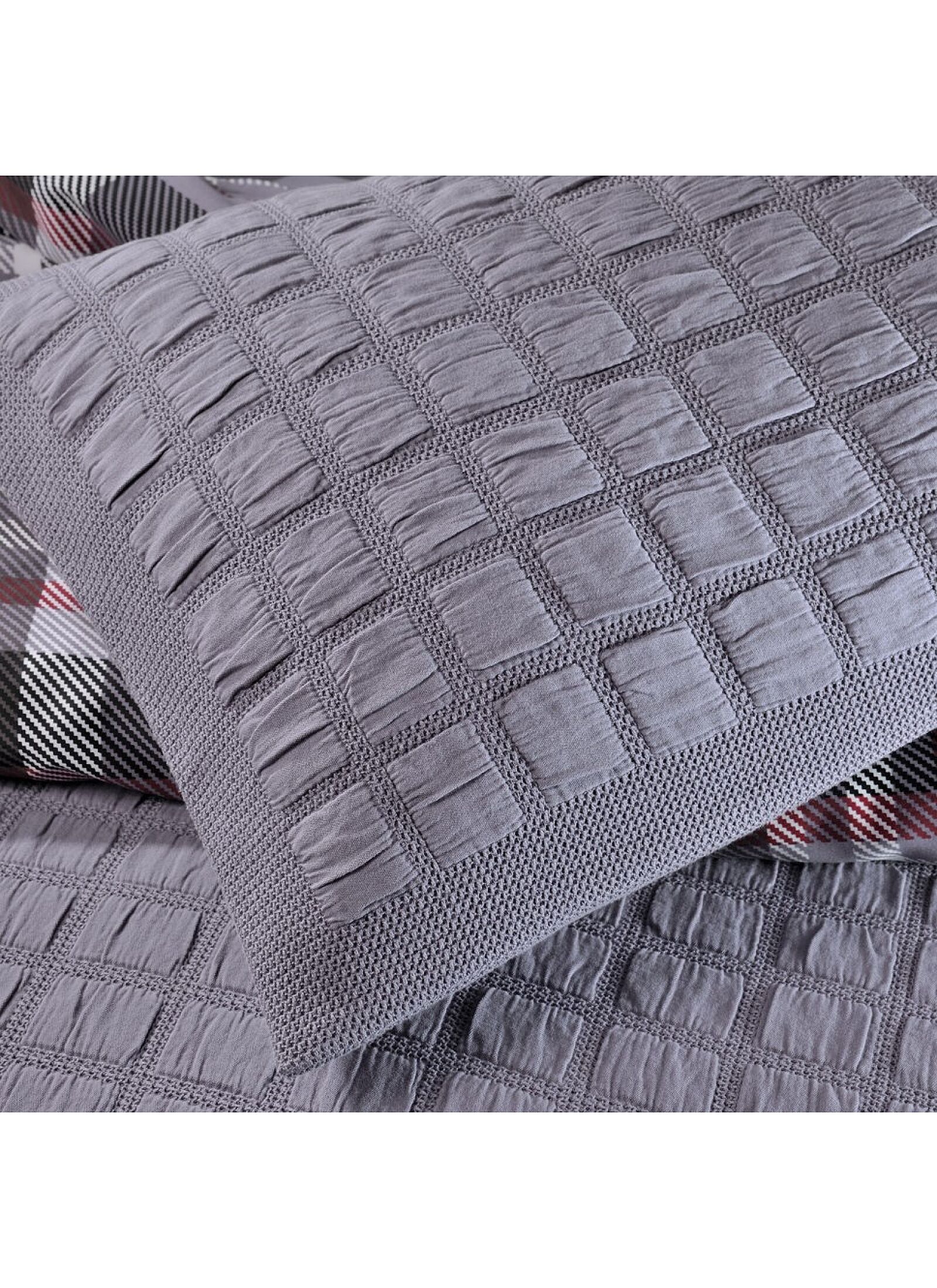 SINGLE KNITTED BLANKET 1186 LILAC