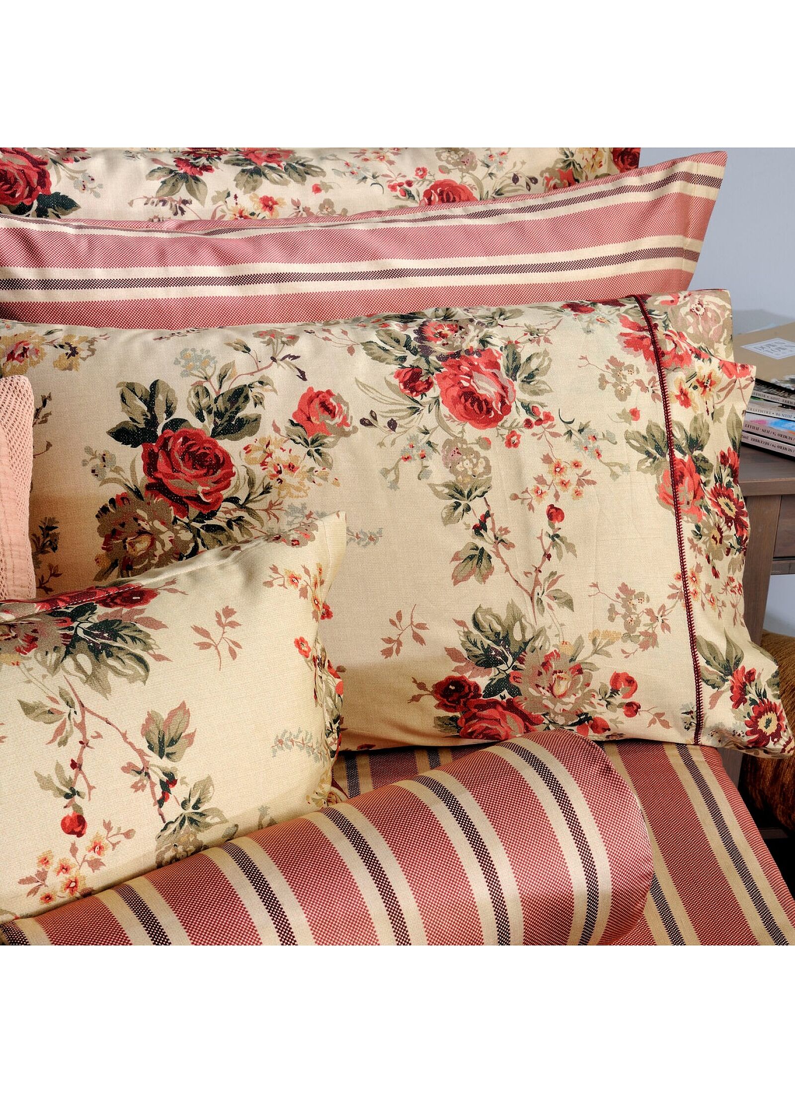 DOUBLE DUVET ANTIQUE FLOWER (S869)