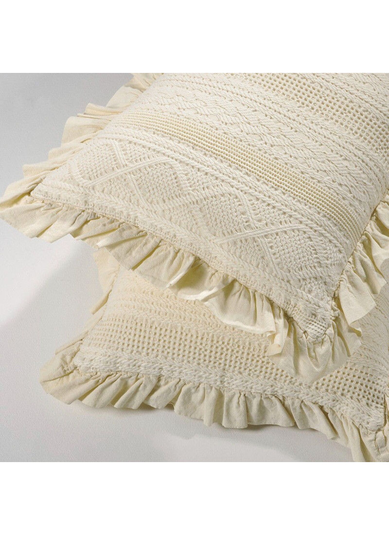 DOUBLE BLANKET APT-454 ECRU