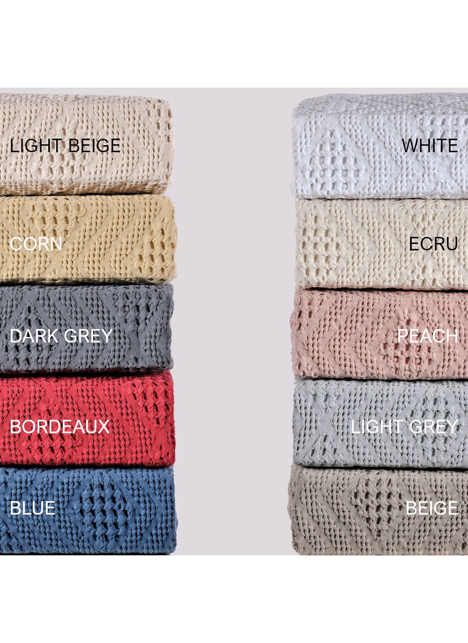 DOUBLE BLANKET 871 BEIGE