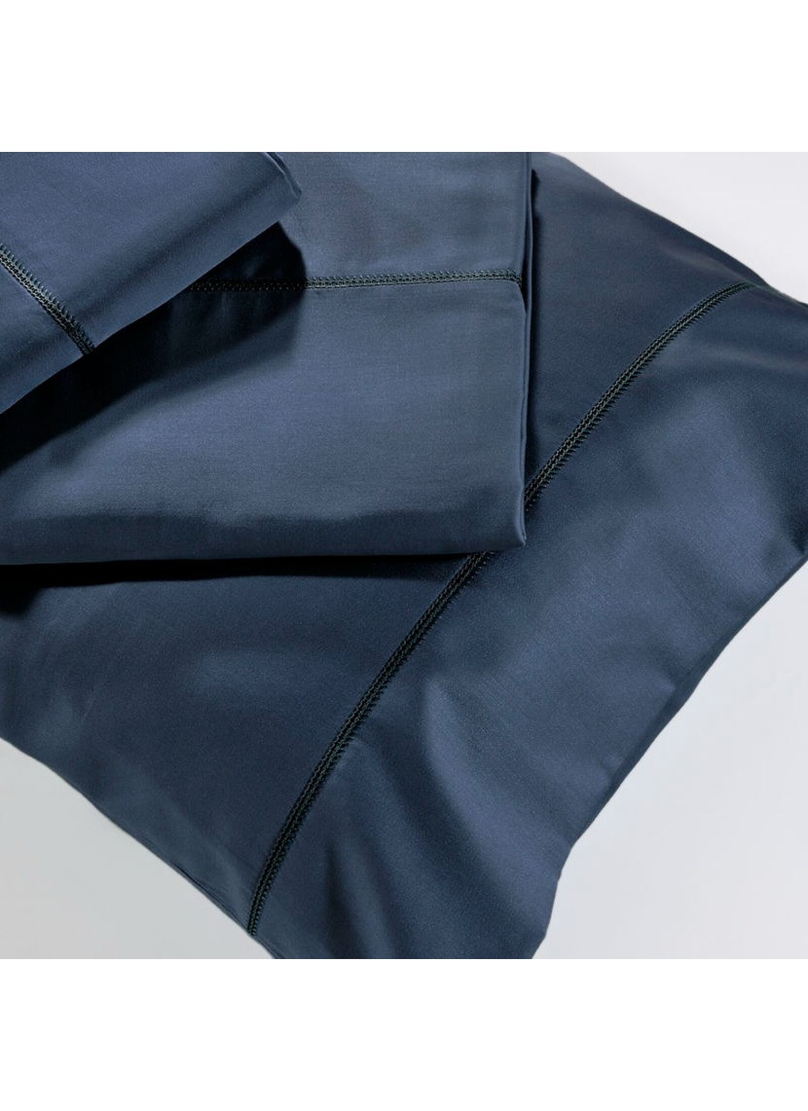 SINGLE DUVET COVER SET NAVY BLUE (S250/8)