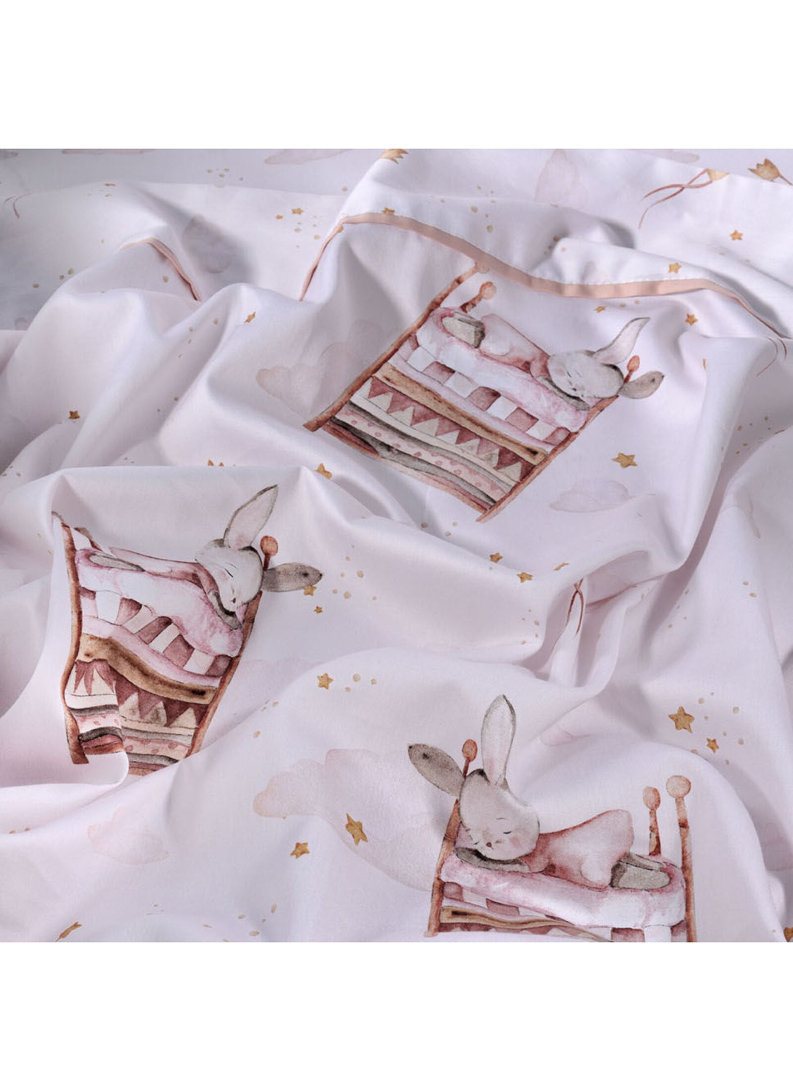CRIB QUILT LITTLE BUNNY (BS854)