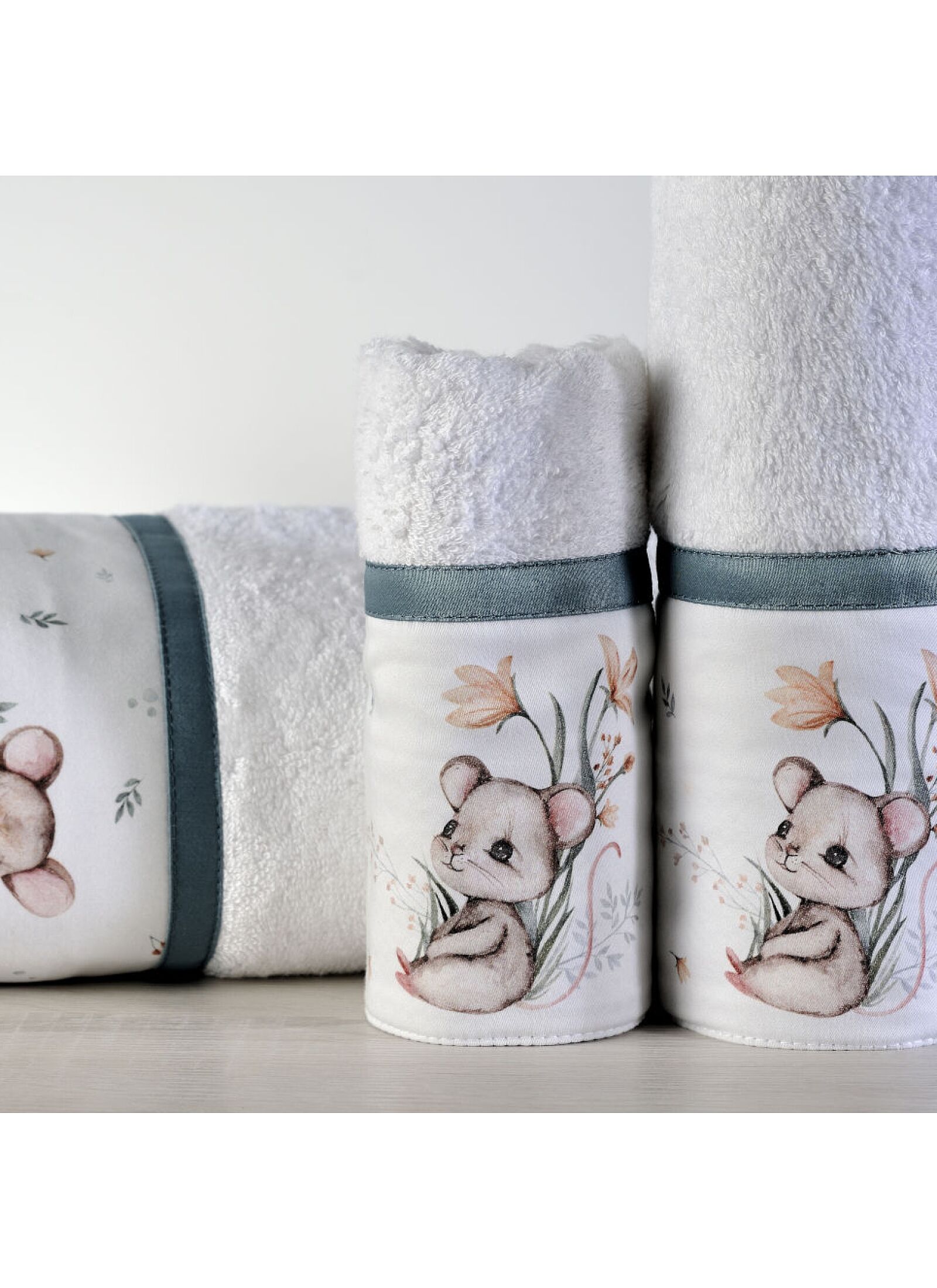TOWEL SET (3 PCS) LITTLE MOUSE