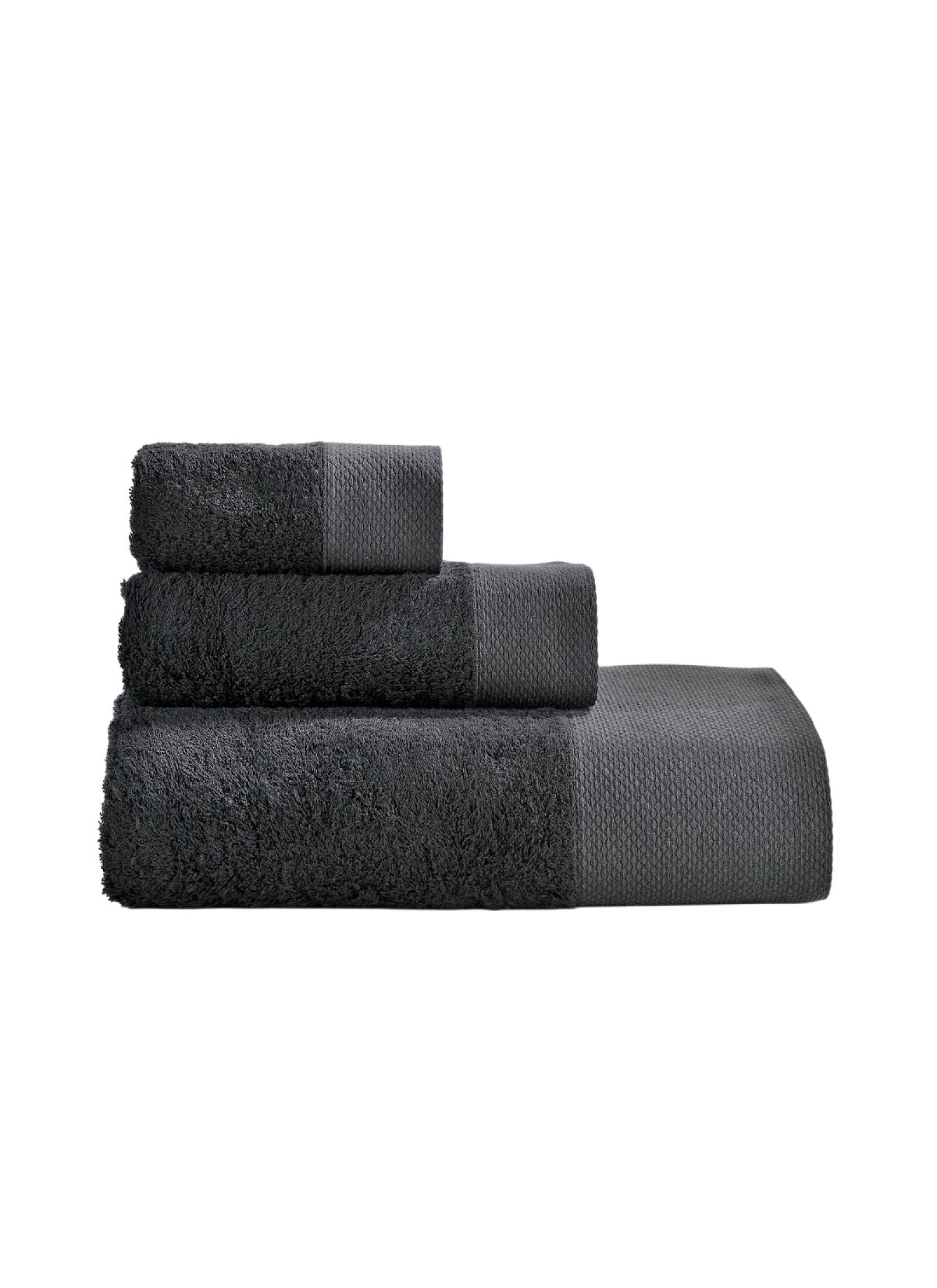 TOWEL SET 3PCS ROSA BLACK