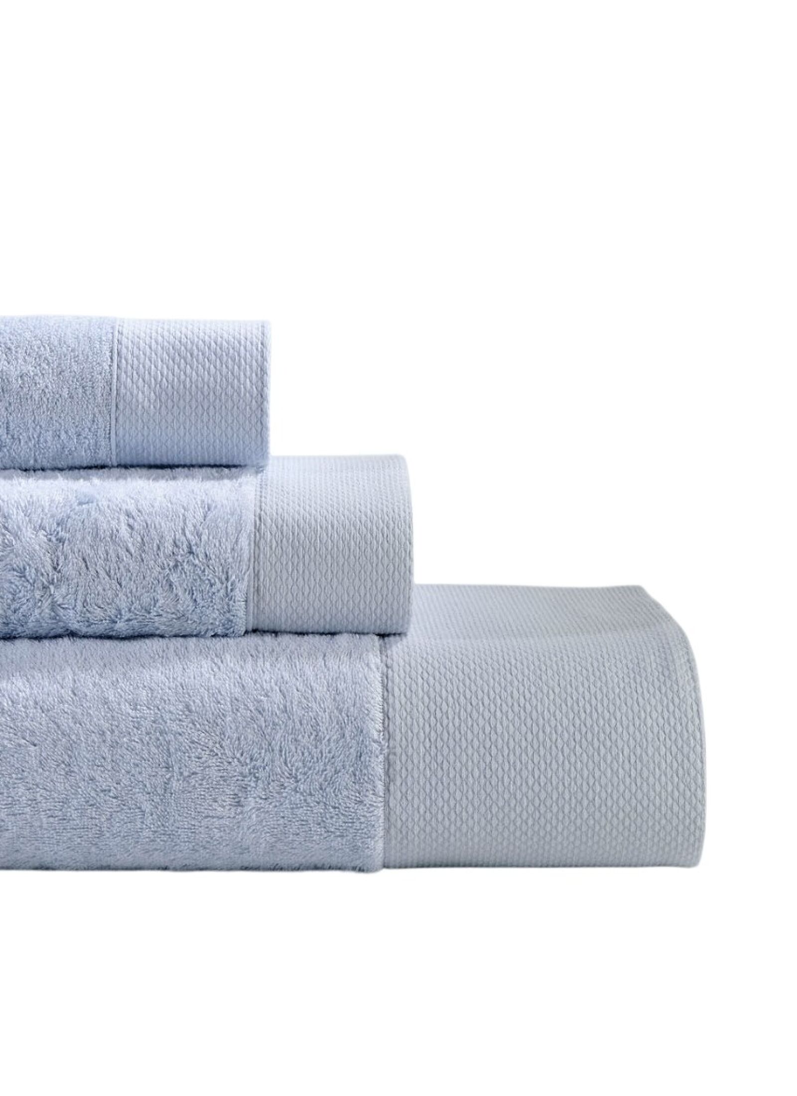 3 PC TOWEL SET ROSA CIEL
