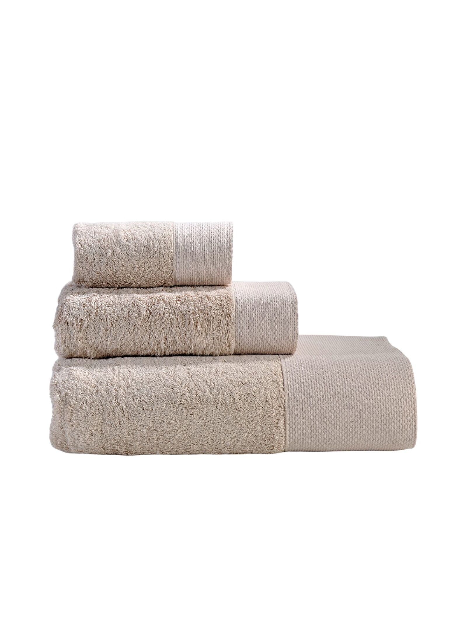 TOWEL SET 3PCS ROSA BEIGE