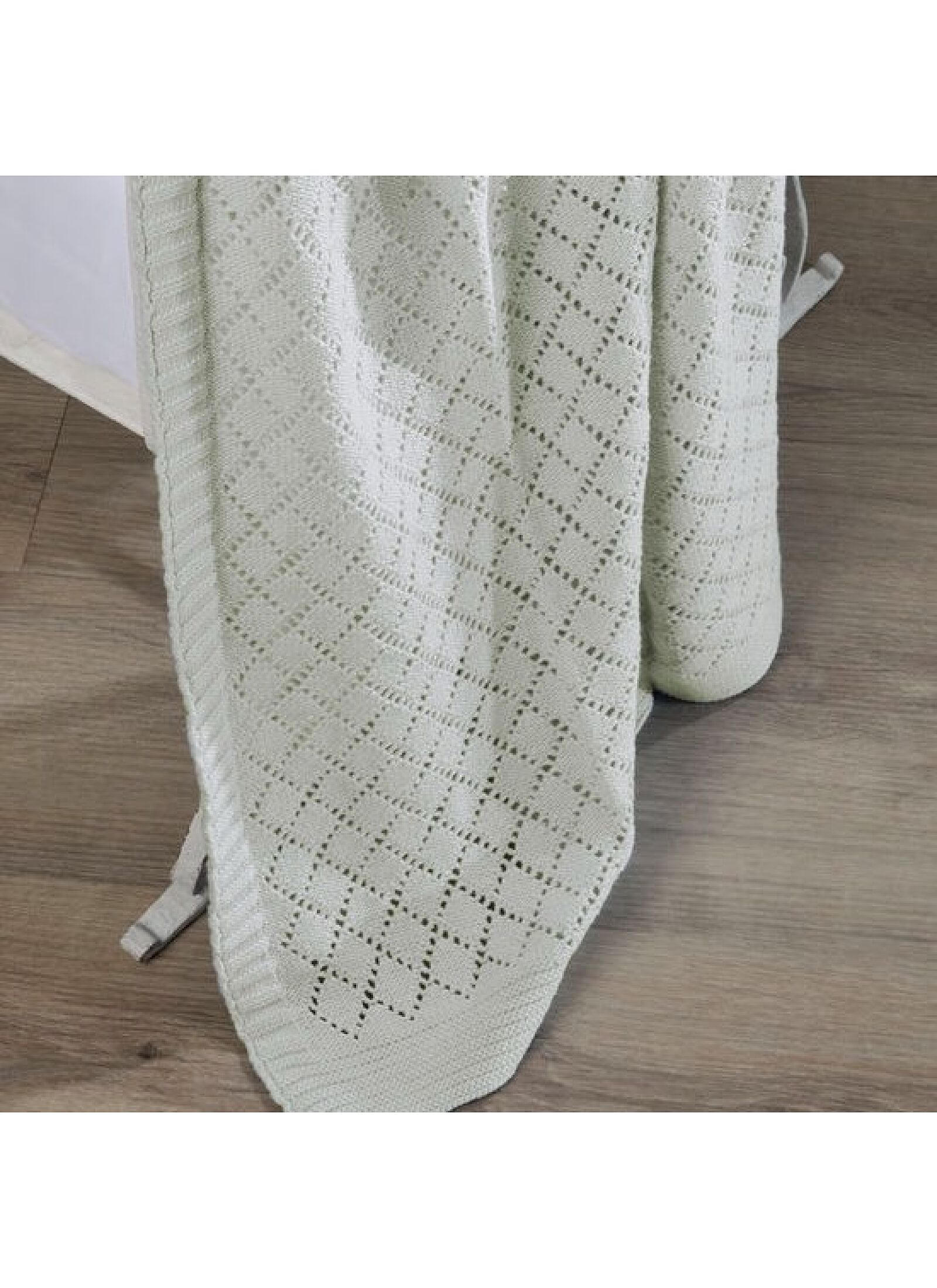 CRADLE BLANKET (75X100) 227 LIGHT GREY