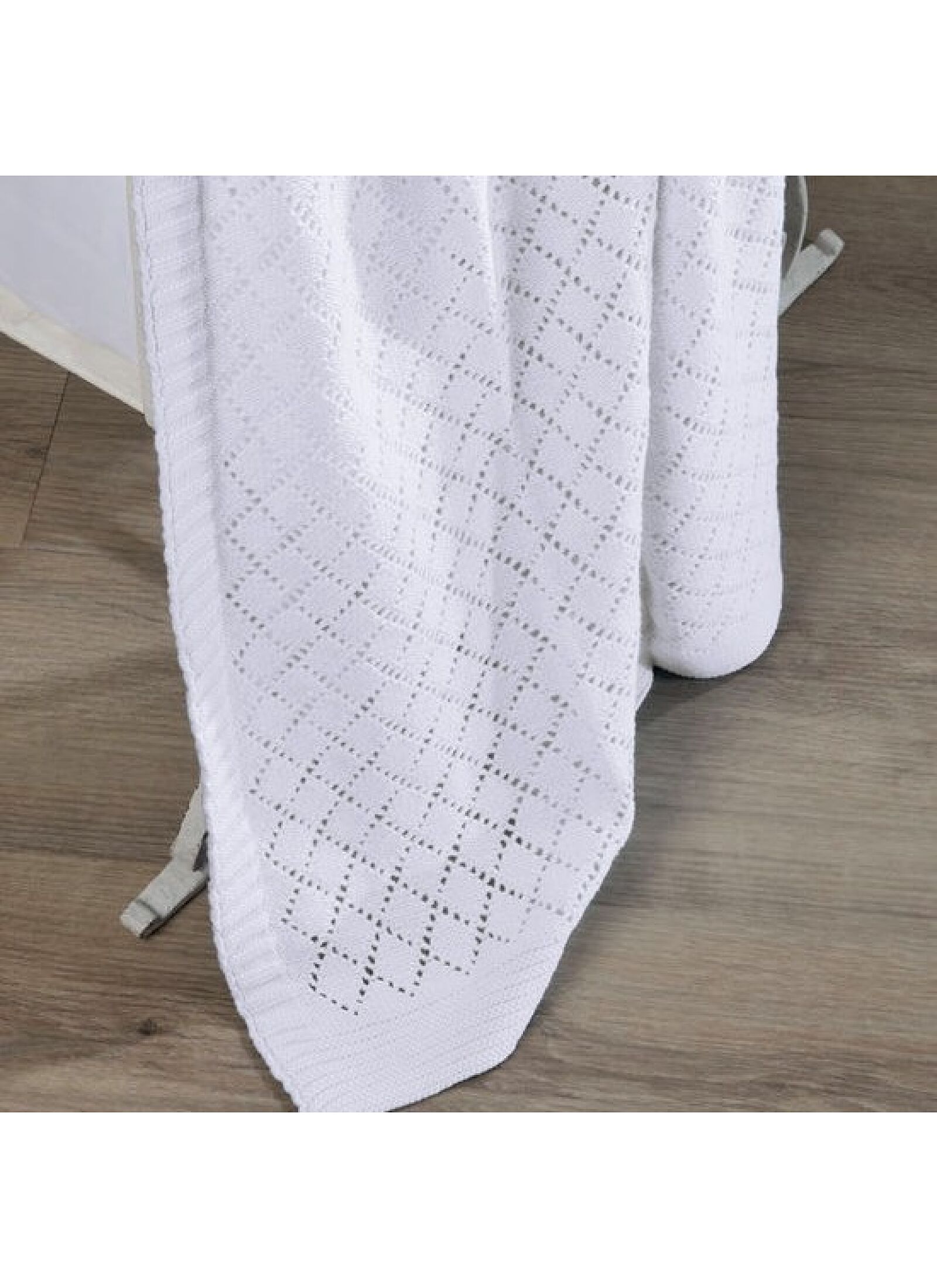 CRADLE BLANKET (75X100) 227 WHITE