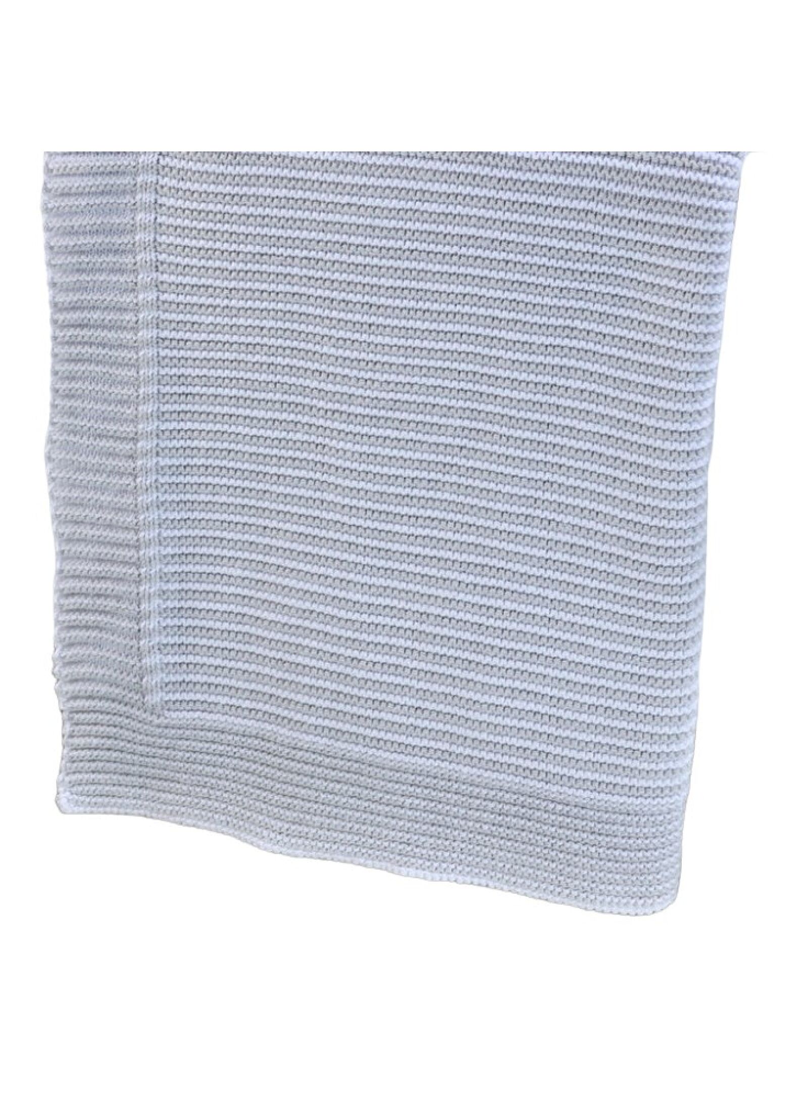 CRIB BLANKET (90X120) 441 LIGHT GREY