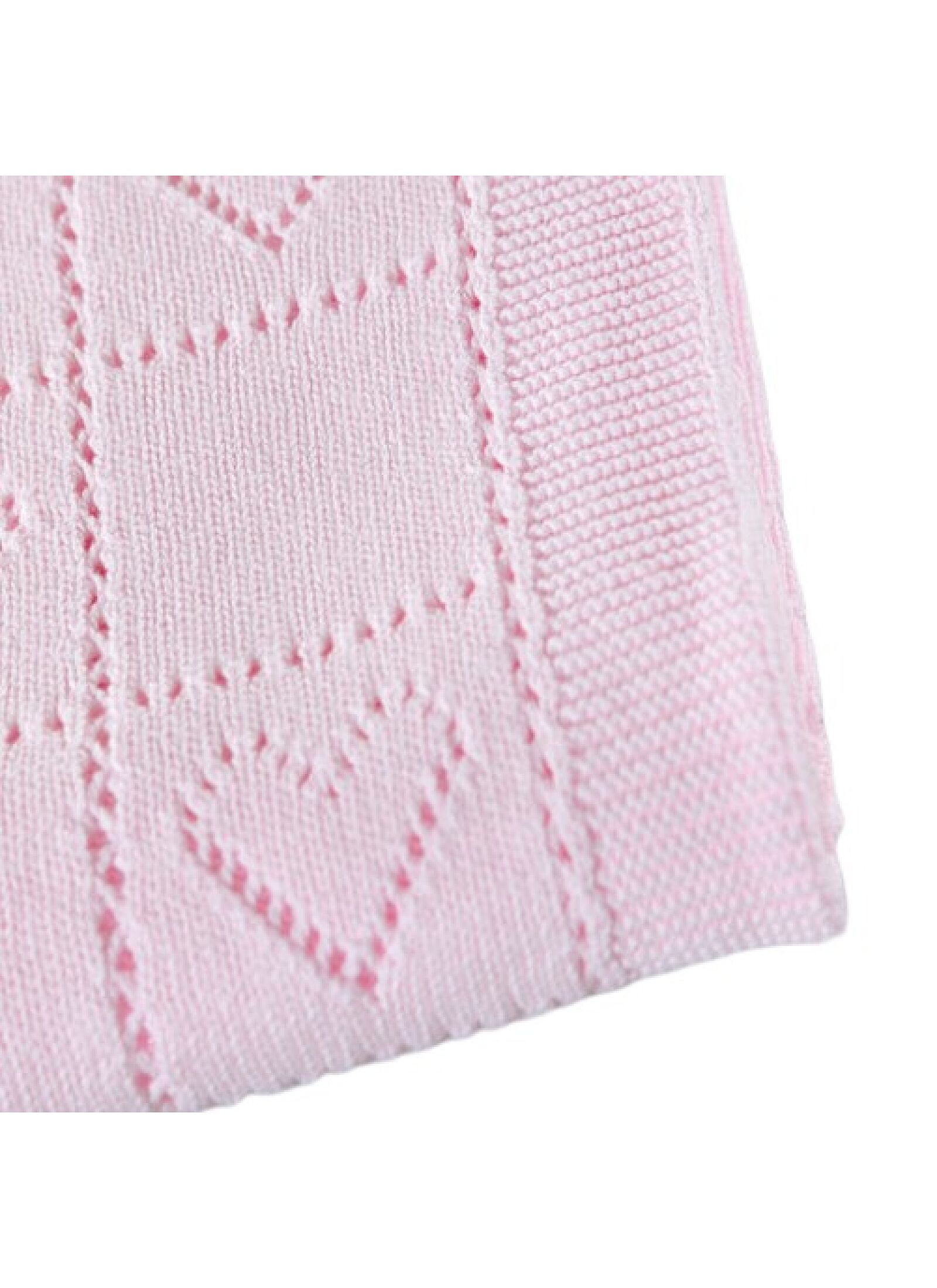 CRADLE BLANKET (75X100) 450 PINK