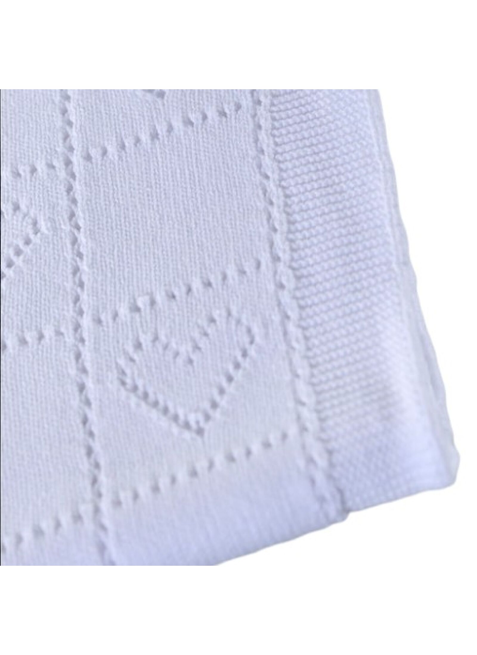 CRADLE BLANKET (75X100) 450 WHITE