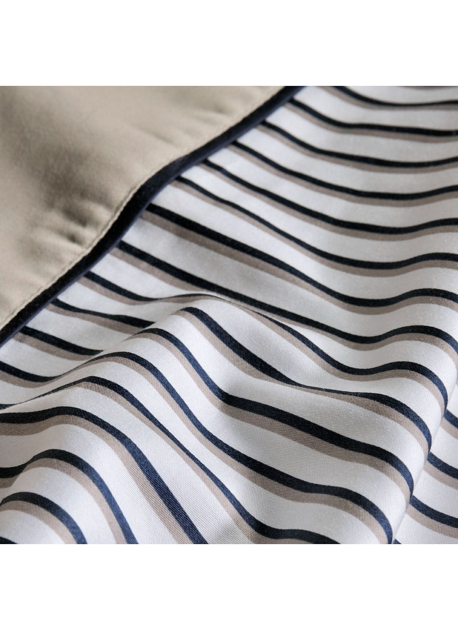 SINGLE DUVET COVER SET OSCAR BEIGE (S839)