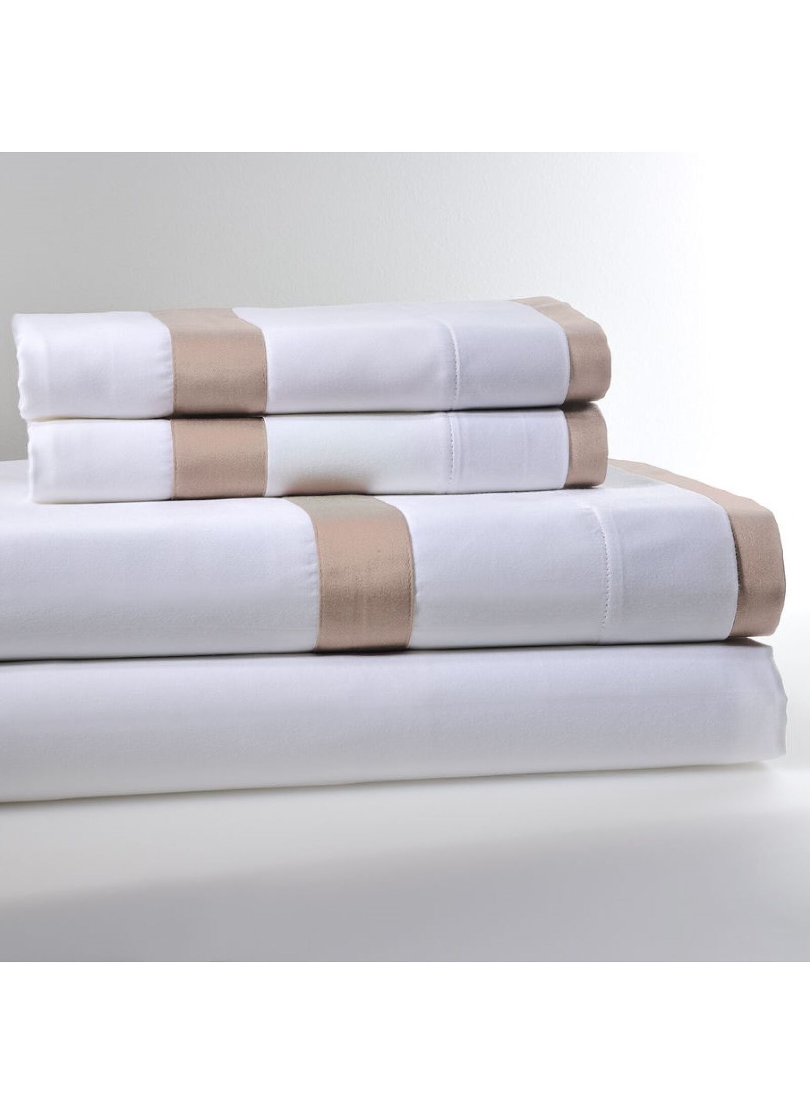 QUEEN SHEET SET SATEEN REVER SAUMON