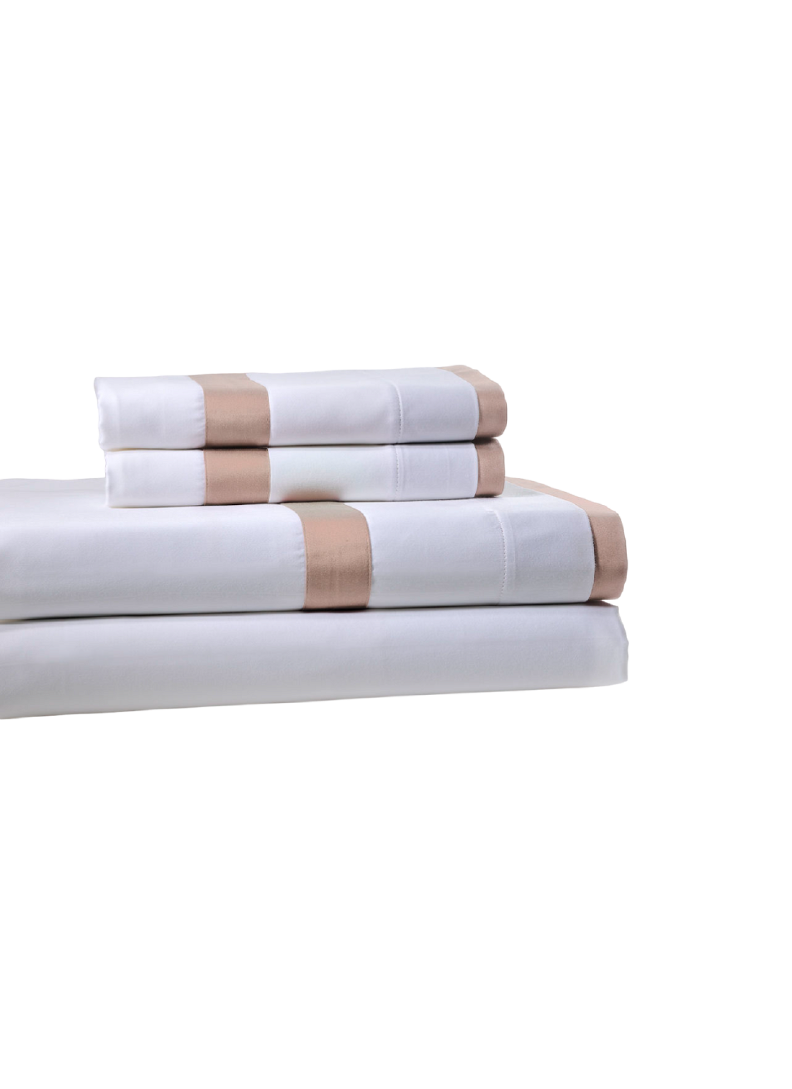 QUEEN SHEET SET SATEEN REVER SAUMON