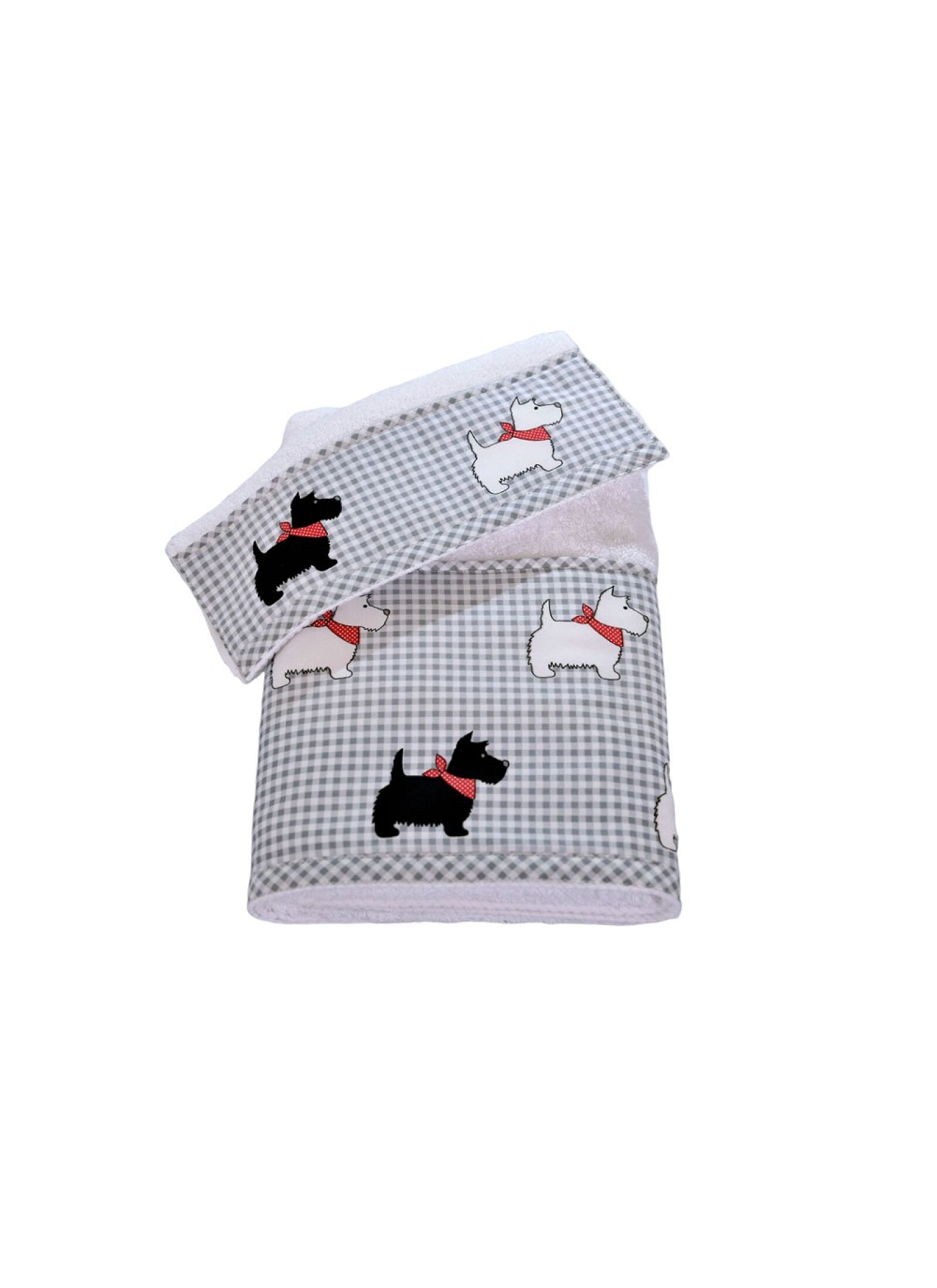 KIDS TOWEL SET (2PCS) DOG (S767)