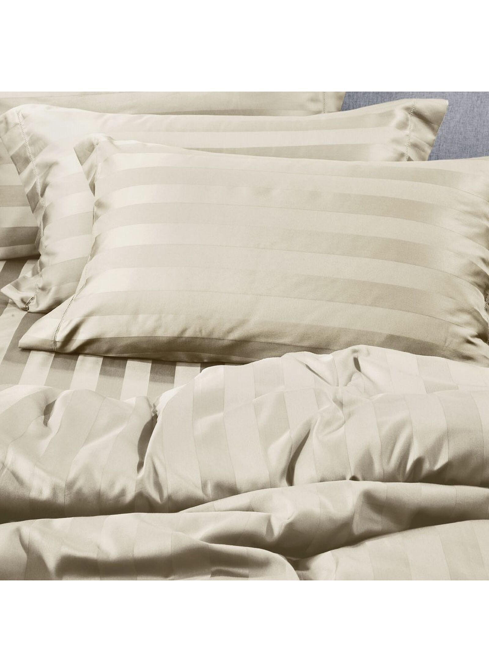 SINGLE DUVET COVER SET ZAQUARD ECRU