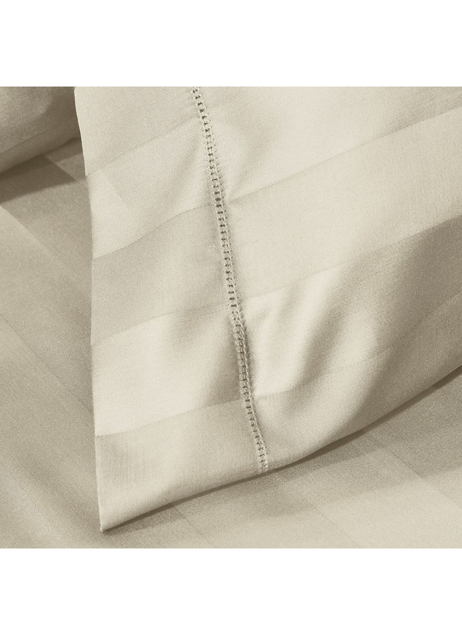 SINGLE DUVET COVER SET ZAQUARD ECRU