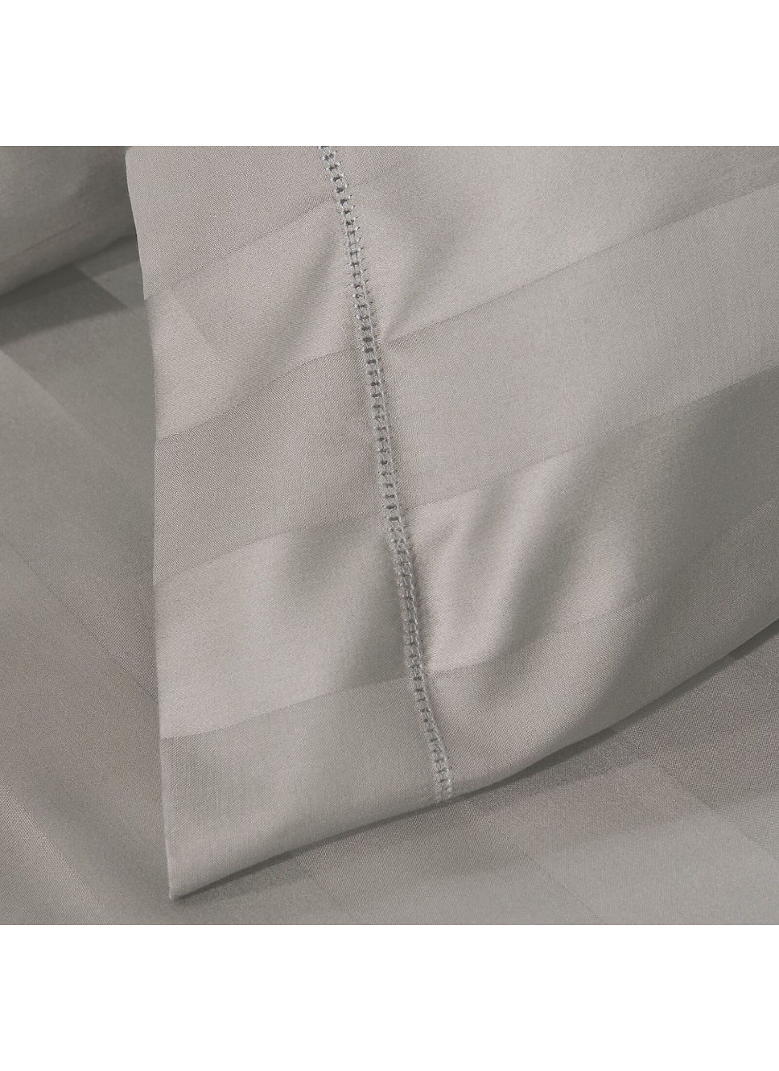 PILLOWCASE SET ZAQUARD GREY