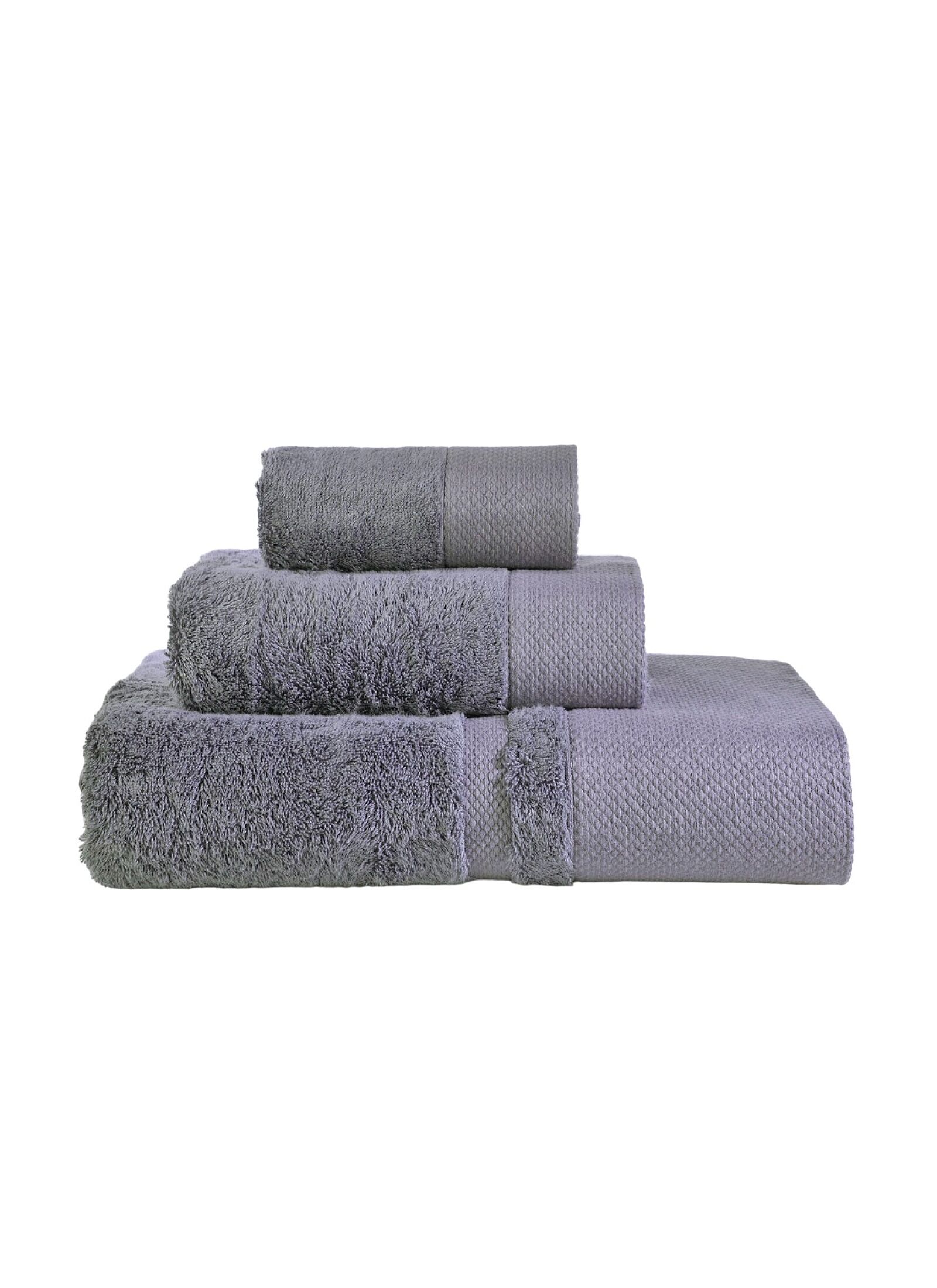 3 PC TOWEL SET NEW ROSA MAUVE