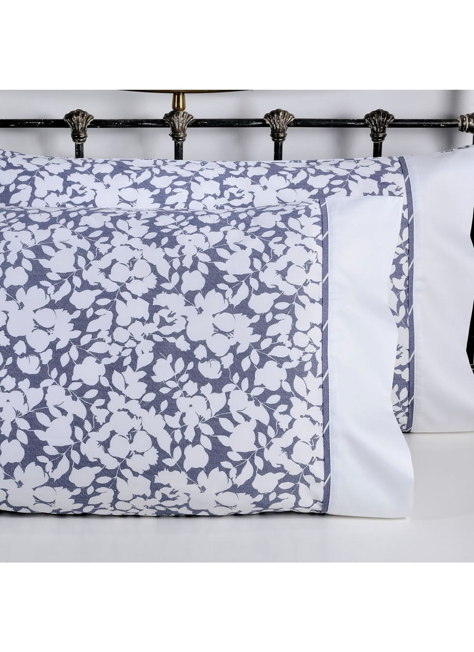 PILLOWCASE SET ELVIRA BLUE (S877)