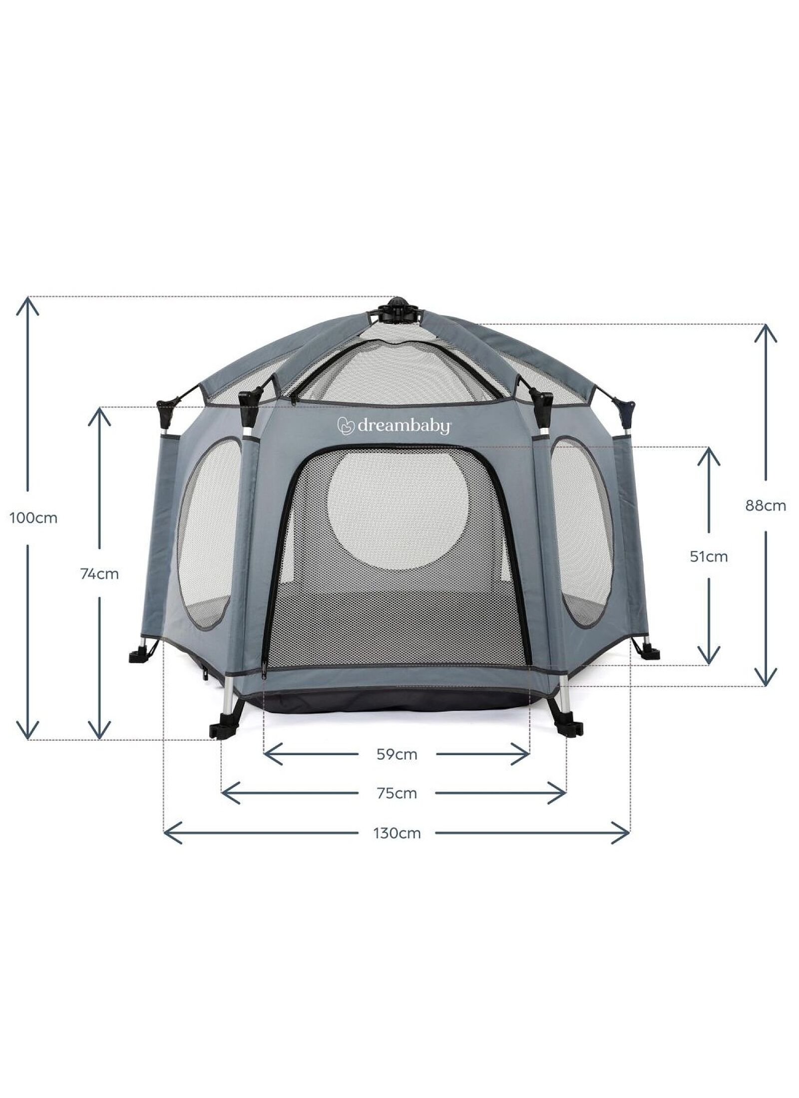 OUTDOOR PLAYPEN WITH UV COVER