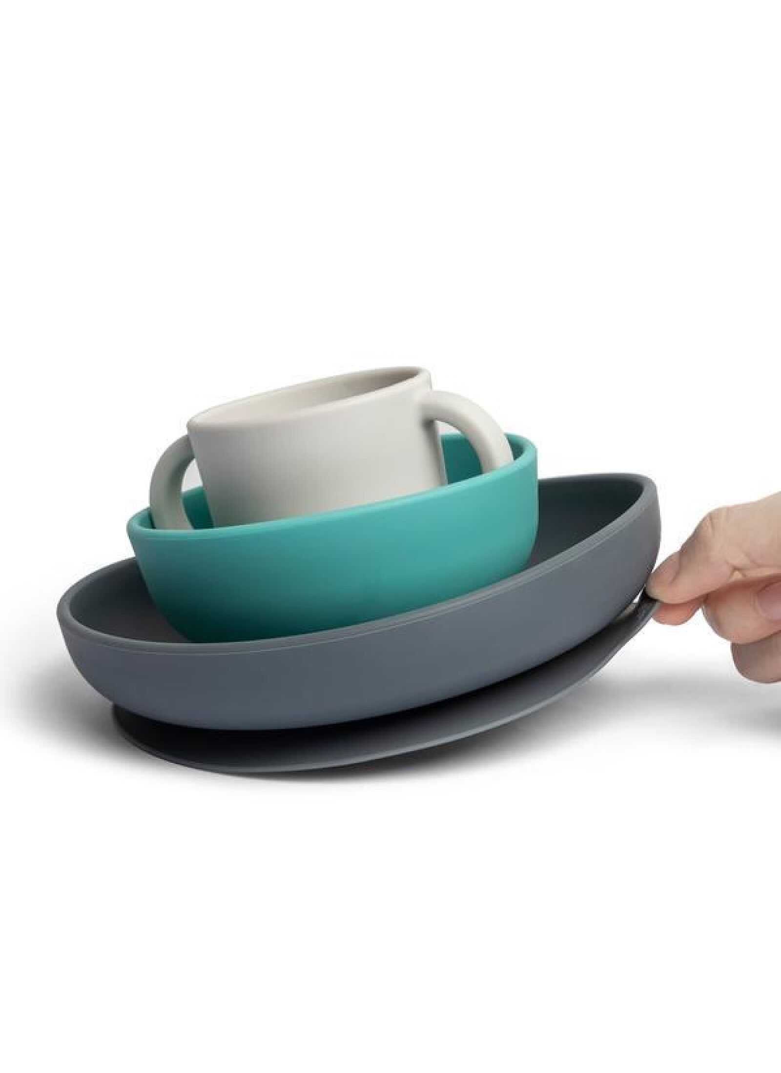 SILICONE DINNER SET LAGOON