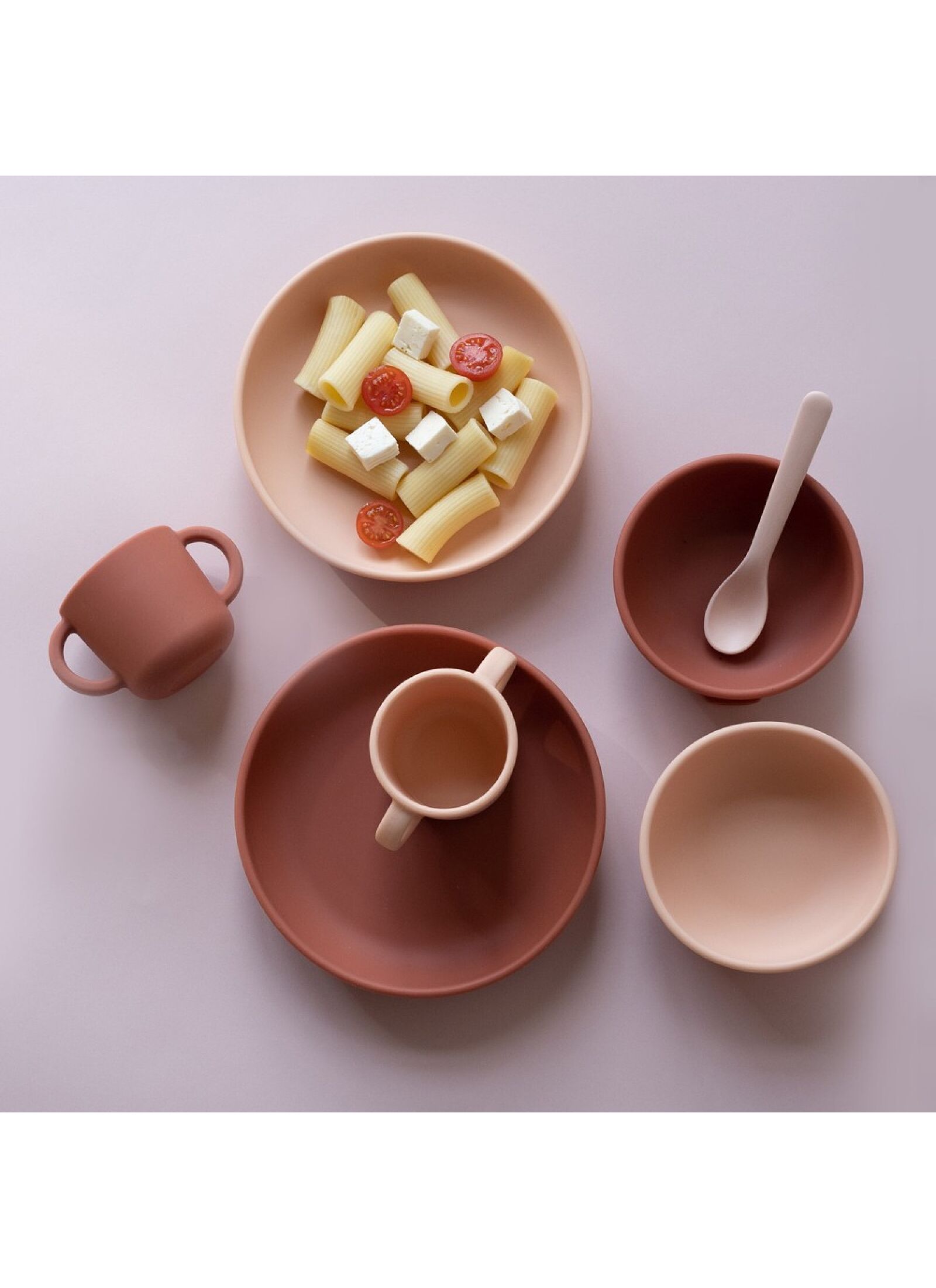 CUP SET (2PCS) BLUSH/TERRACOTTA