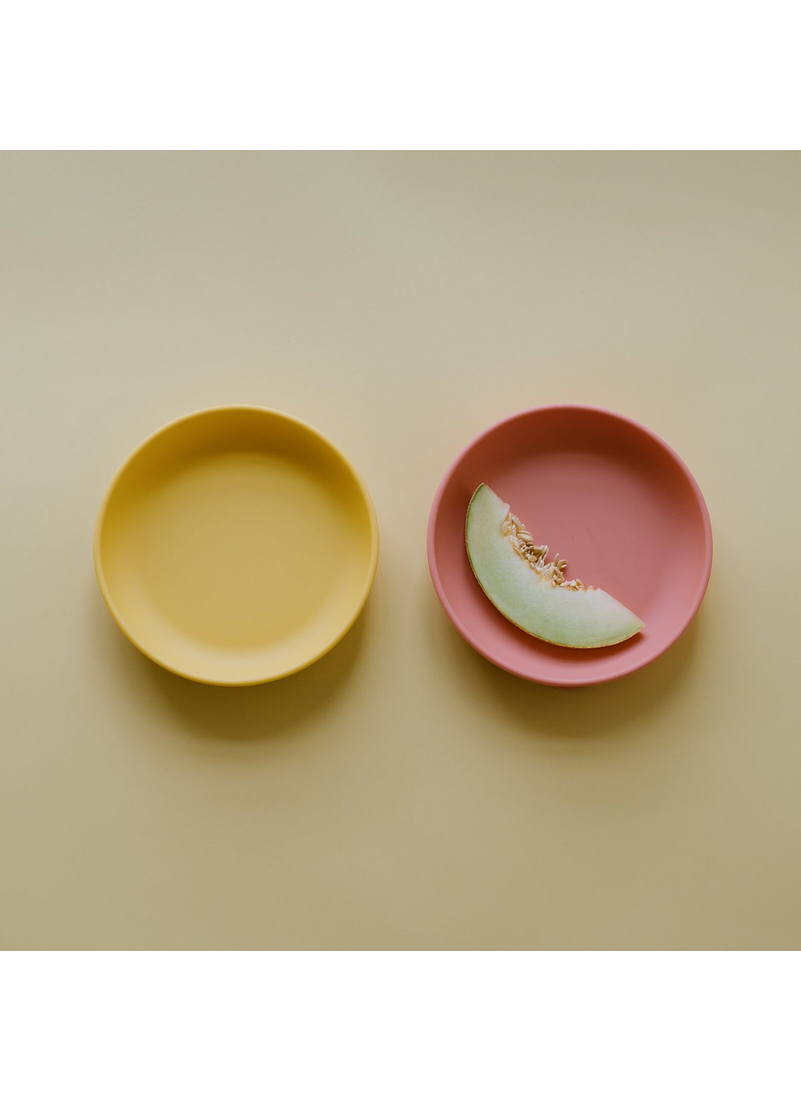 SILICONE PLATES CORAL/MIMOSA