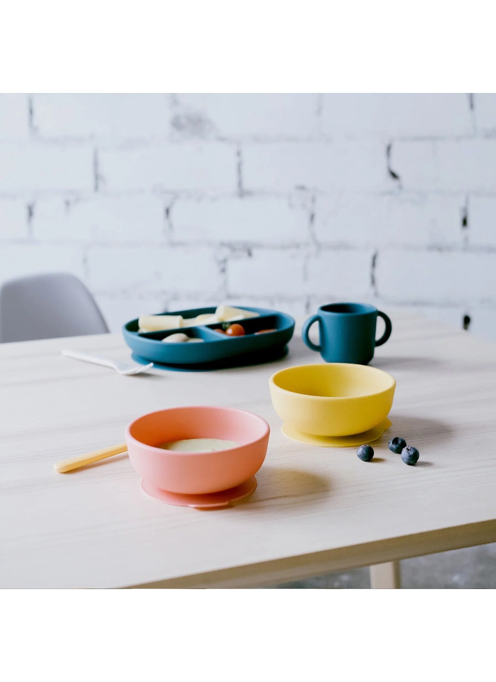 SILICONE DIVIDED PLATE MIMOSA