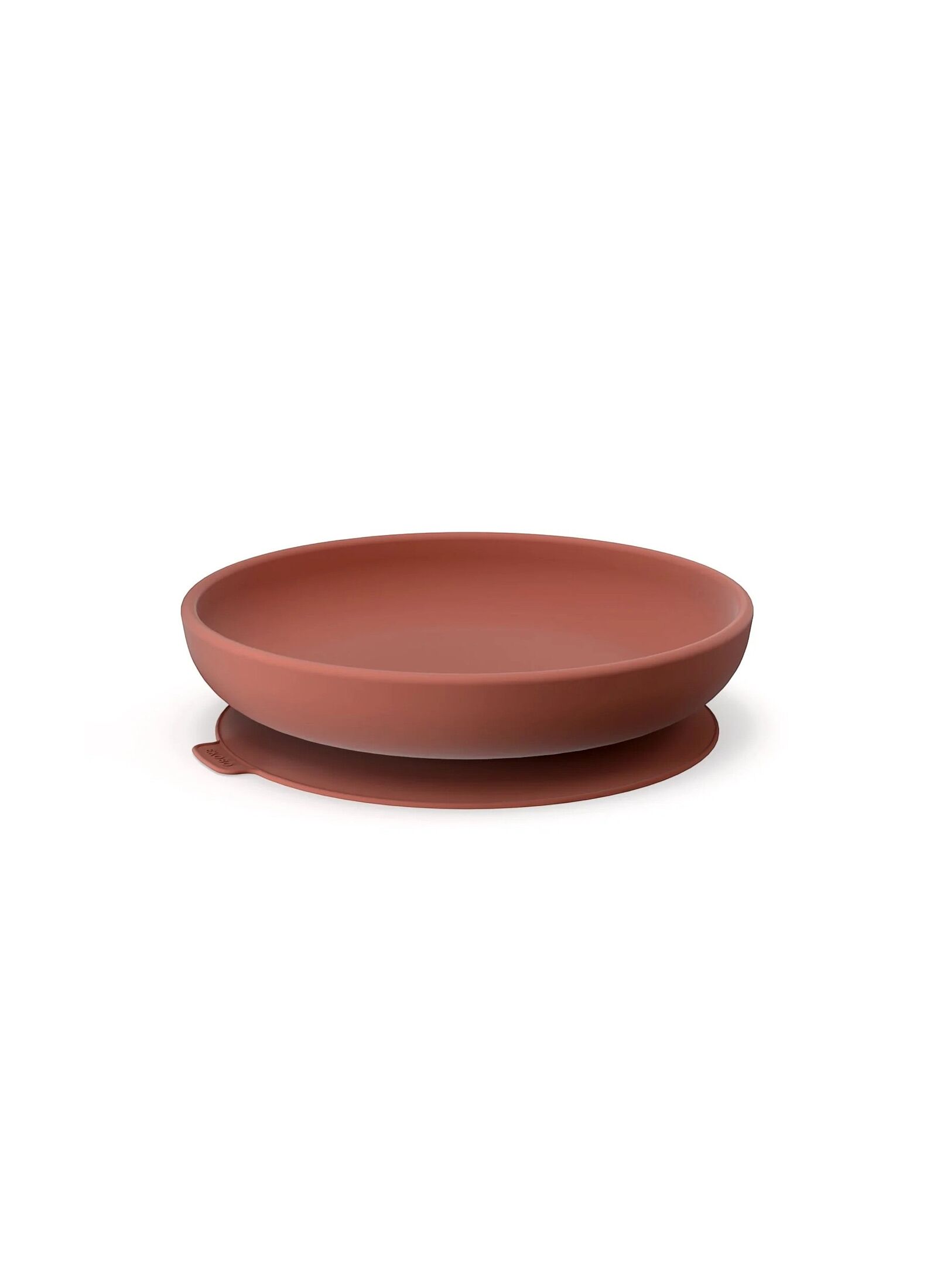 SILICONE DIVIDED PLATE TERRACOTTA