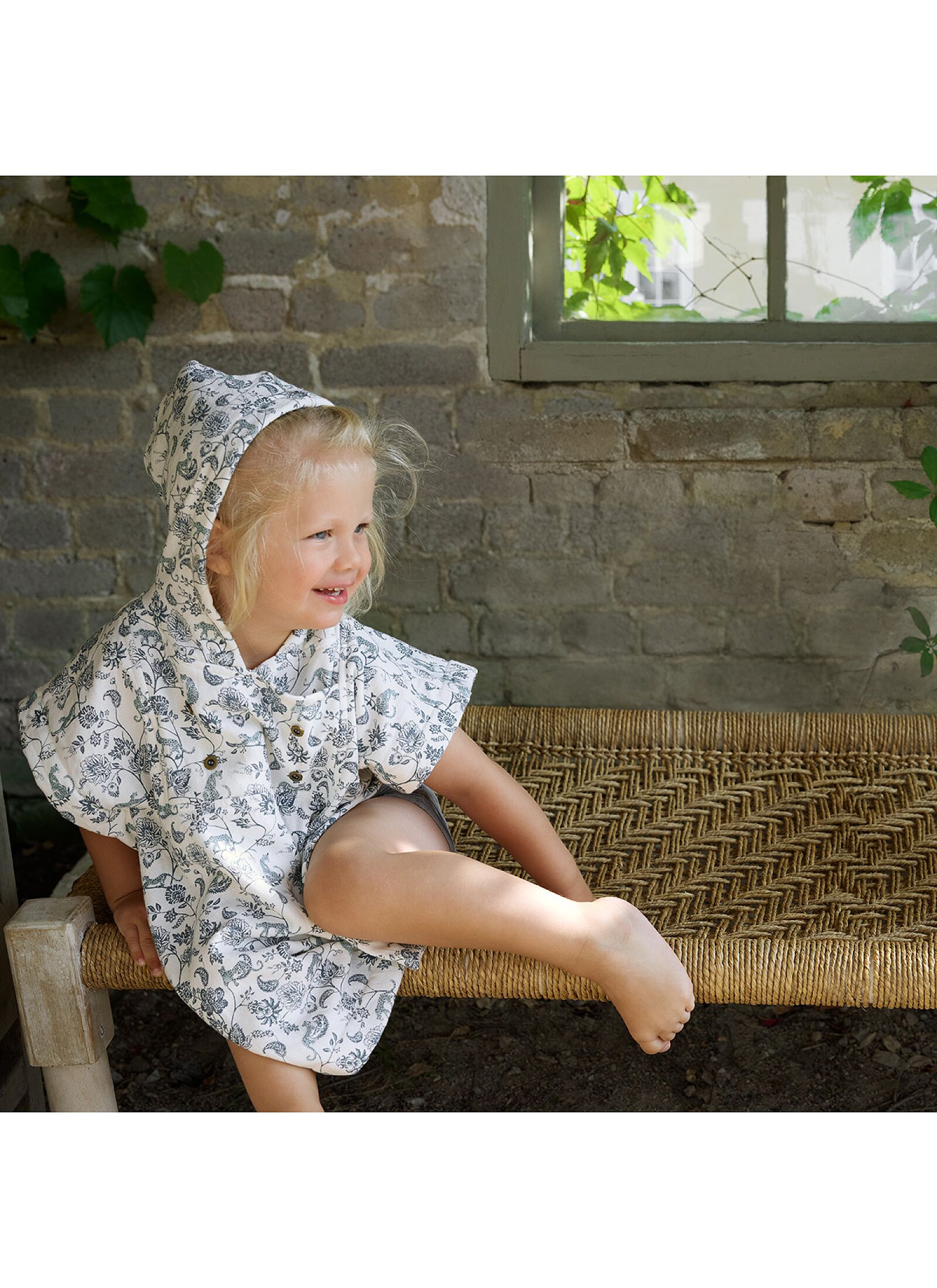 PONCHO GARDEN LEO TOILE
