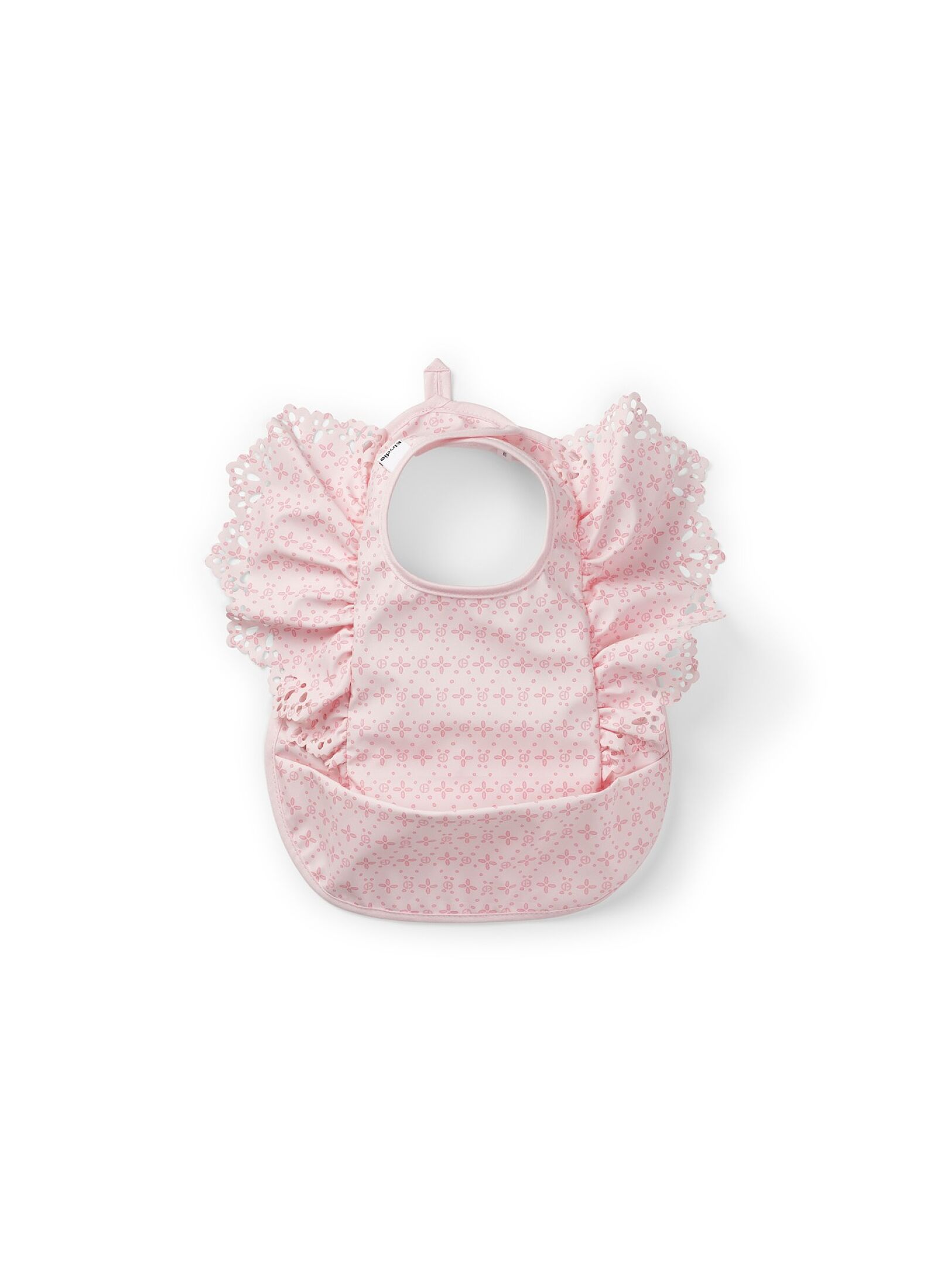 BABY BIB EMBROIDERY ANGLAISE