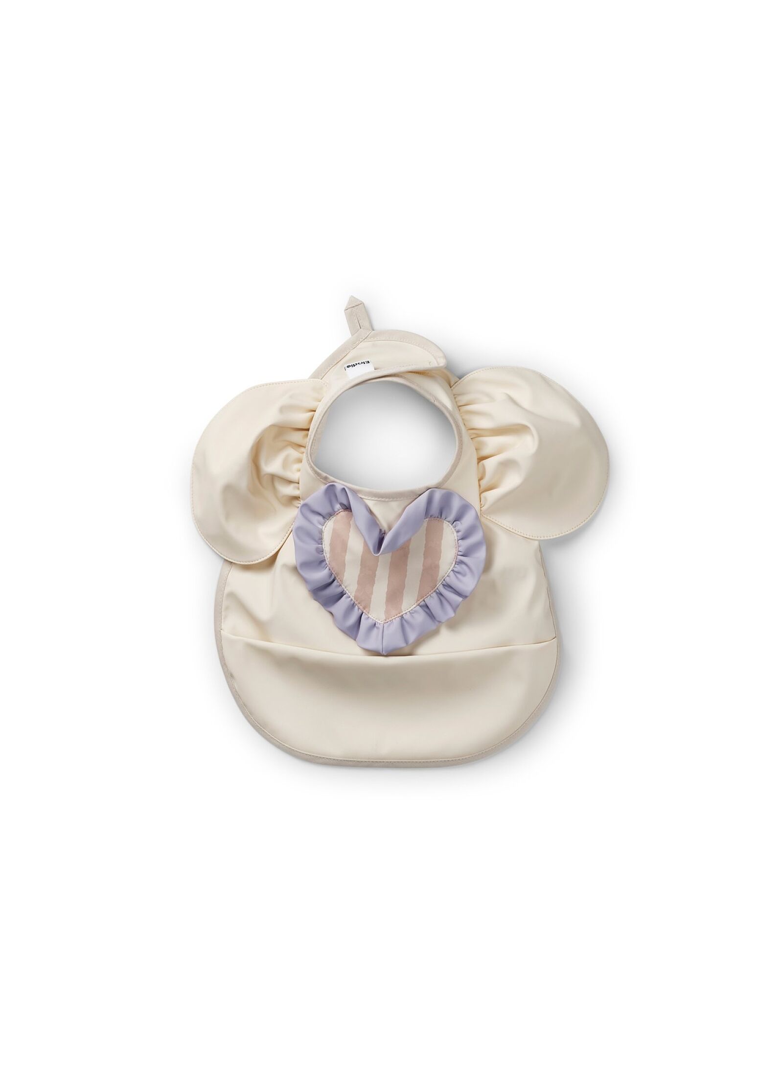 BABY BIB OAT WHITE