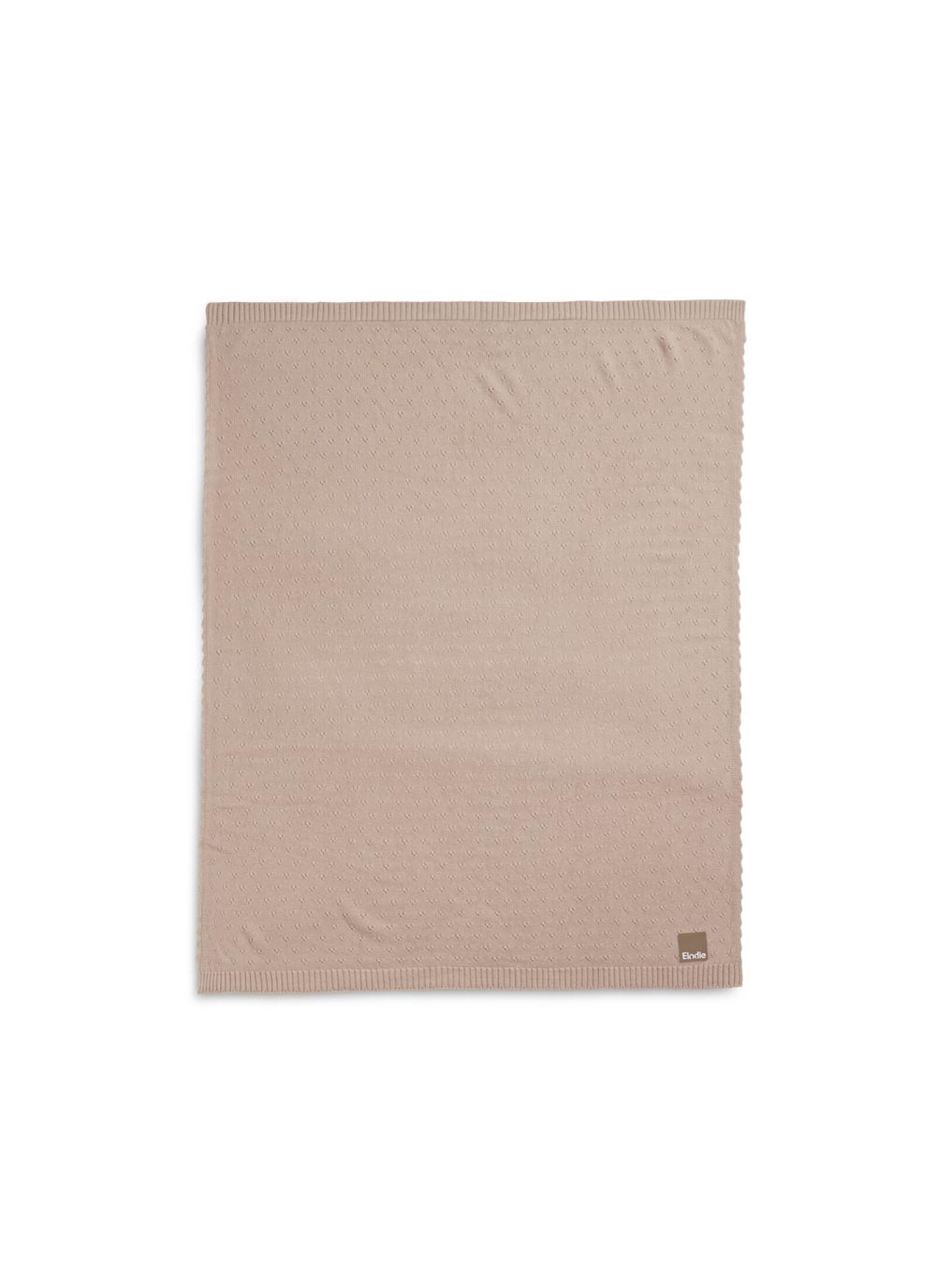CRADLE BLANKET (75X100) POINTELLE BLUSHING PINK