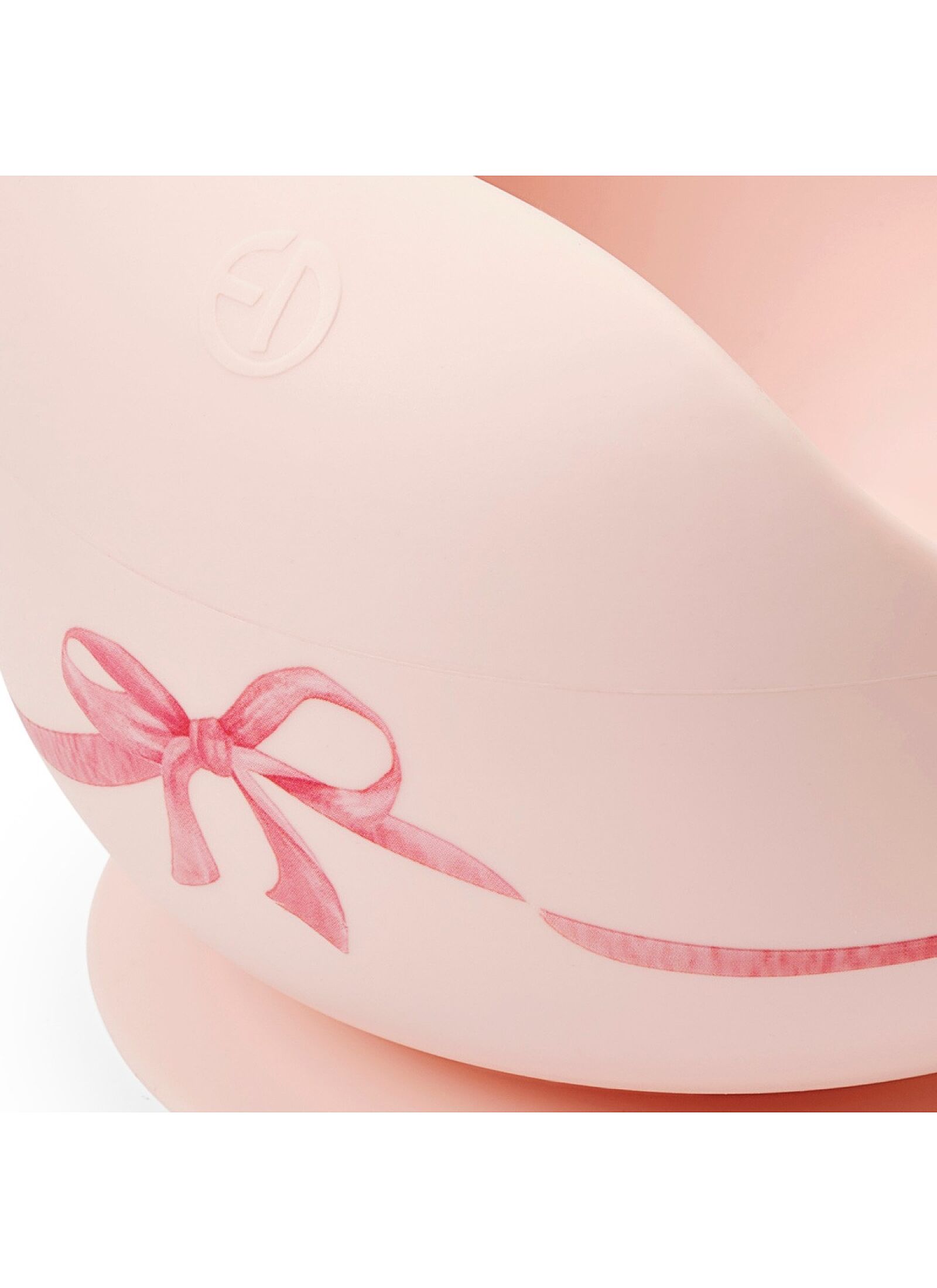 SILICONE DINNER SET ROSY BOW