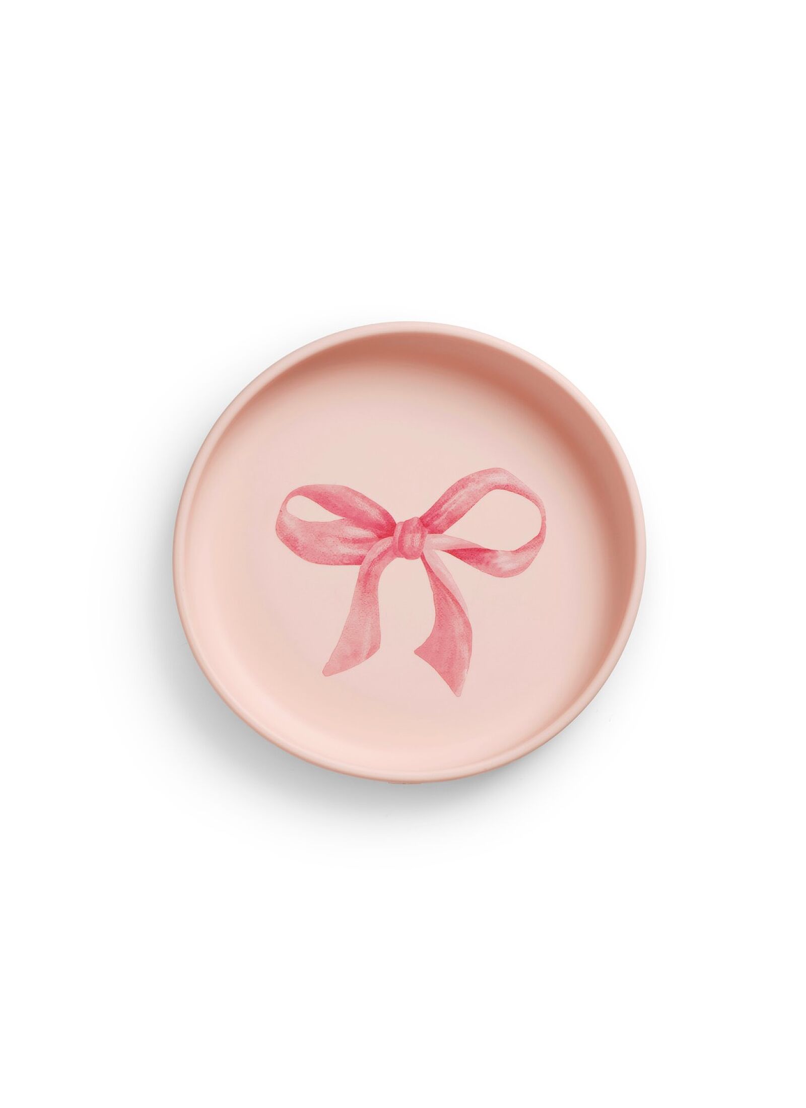 SILICONE DINING SET ROSY BOW