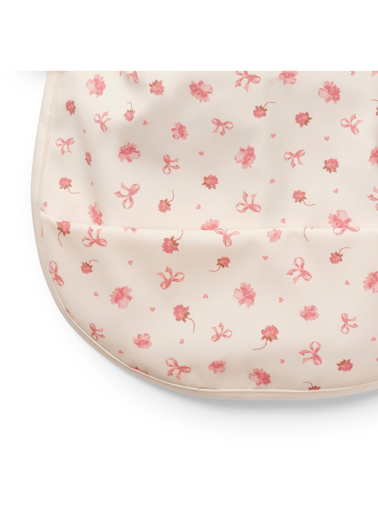 BABY BIB PETIT RIVER ROSE