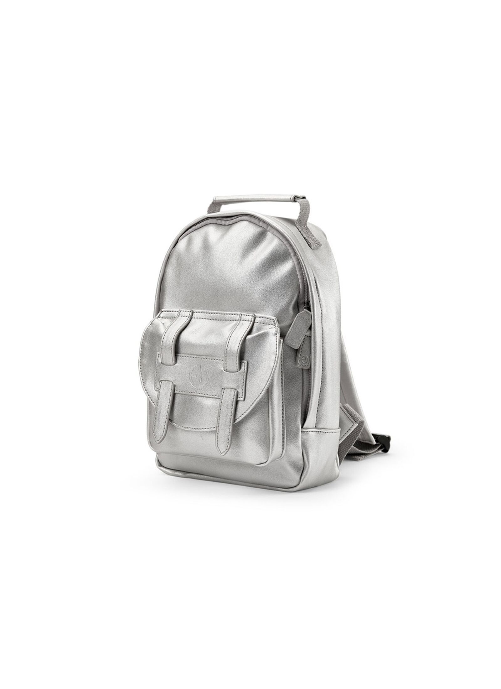 BACKPACK MINI SILVER SHEEN