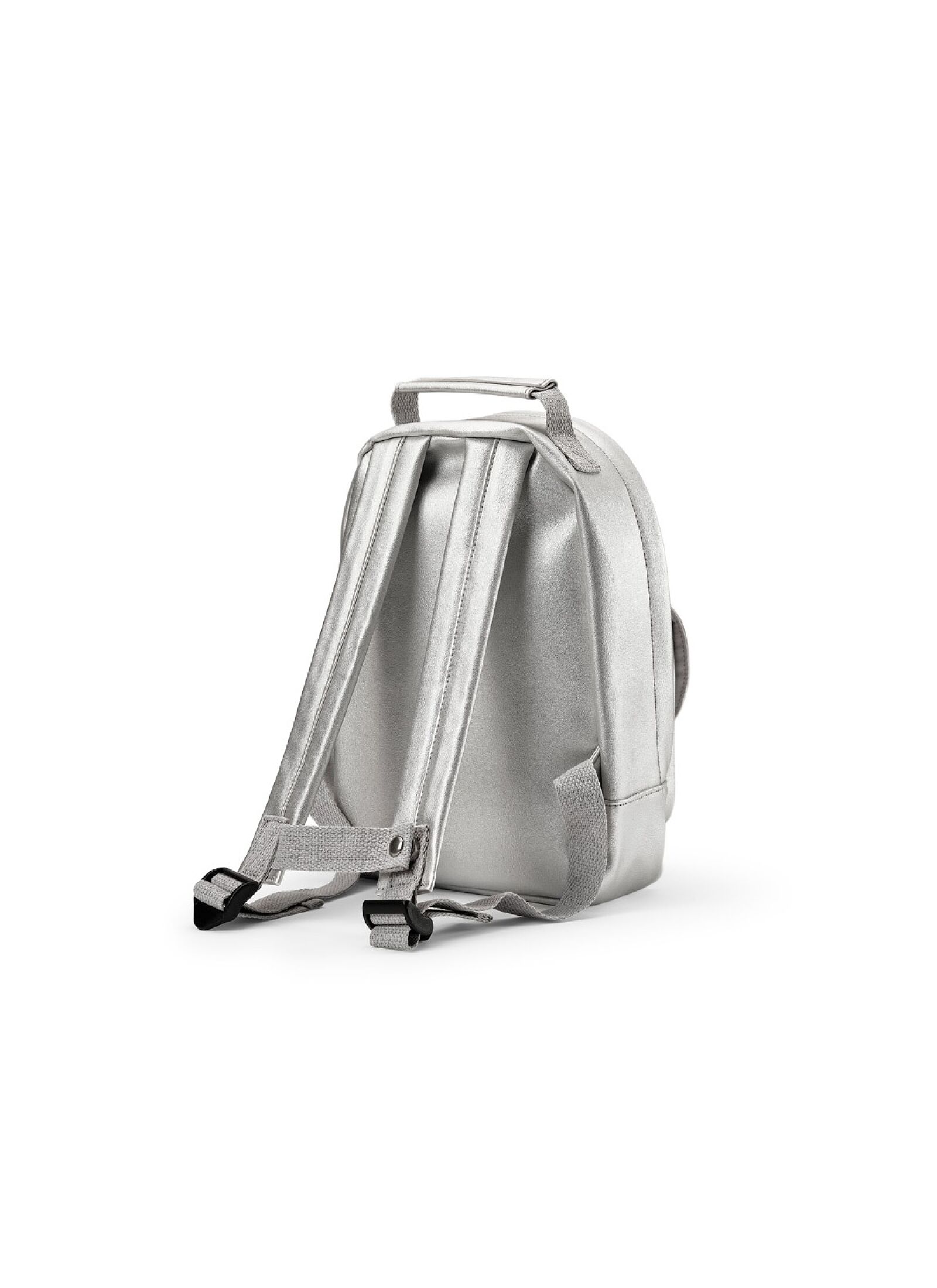 BACKPACK MINI SILVER SHEEN