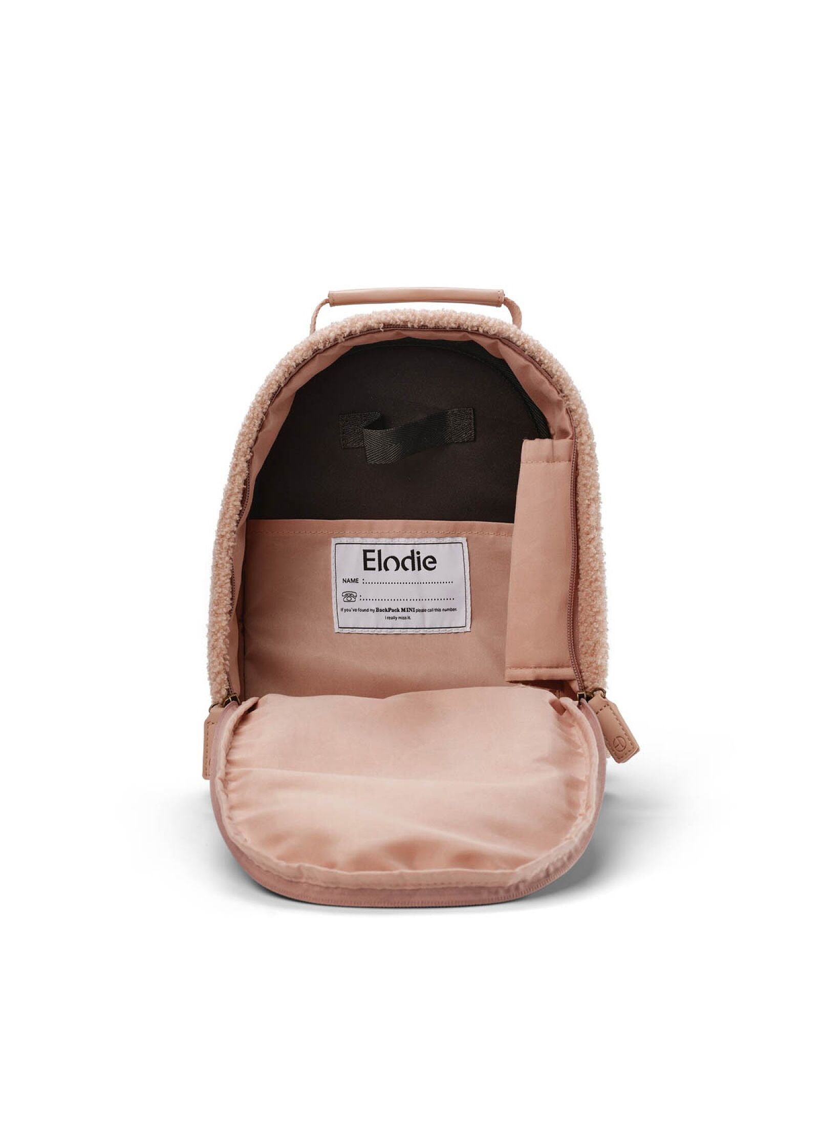 BACKPACK MINI PINK BOUCLE